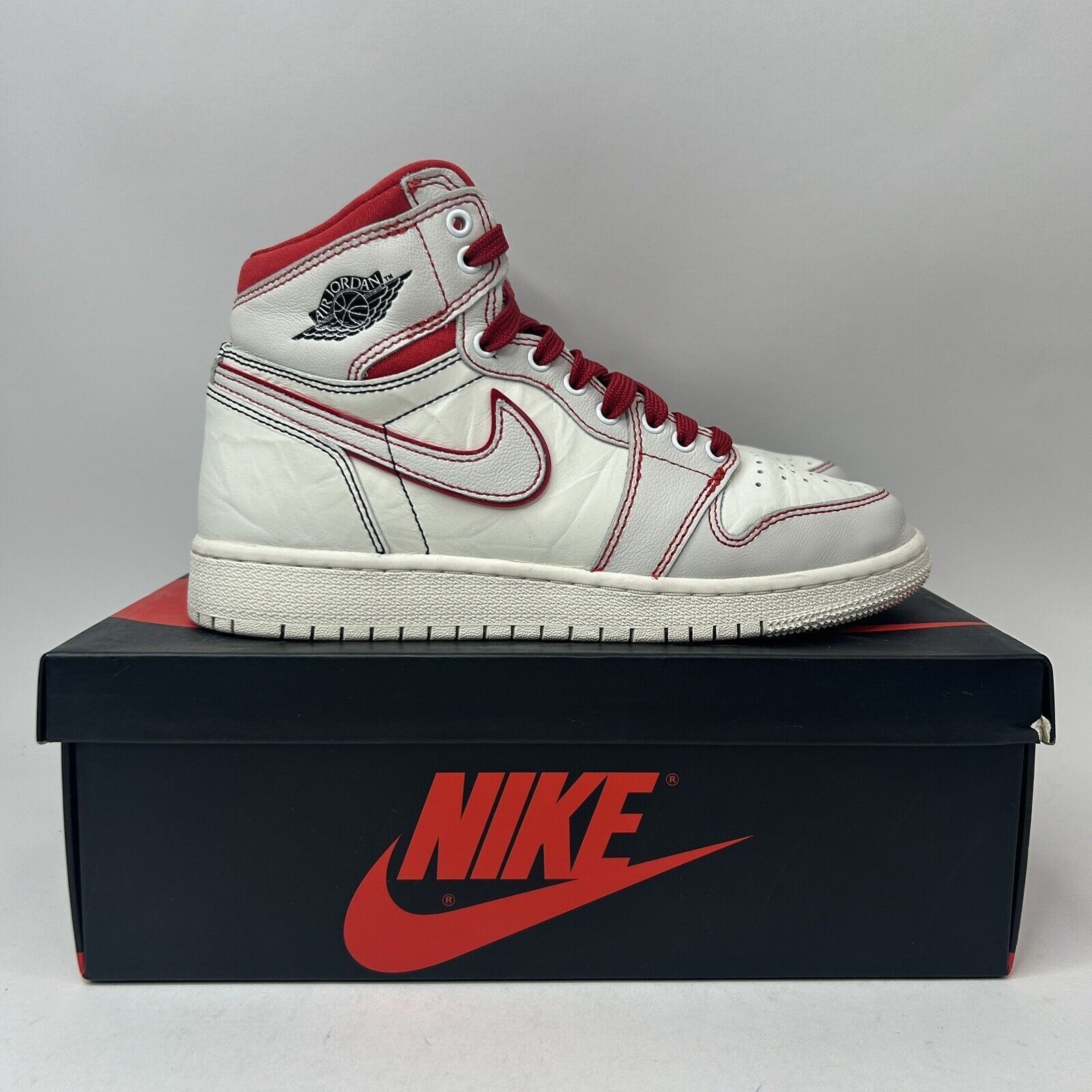 Nike Nike Air Jordan 1 High OG Retro “Phantom/Gym Red” 2023 Size US 5.5 / IT 35.5 - 6 Thumbnail