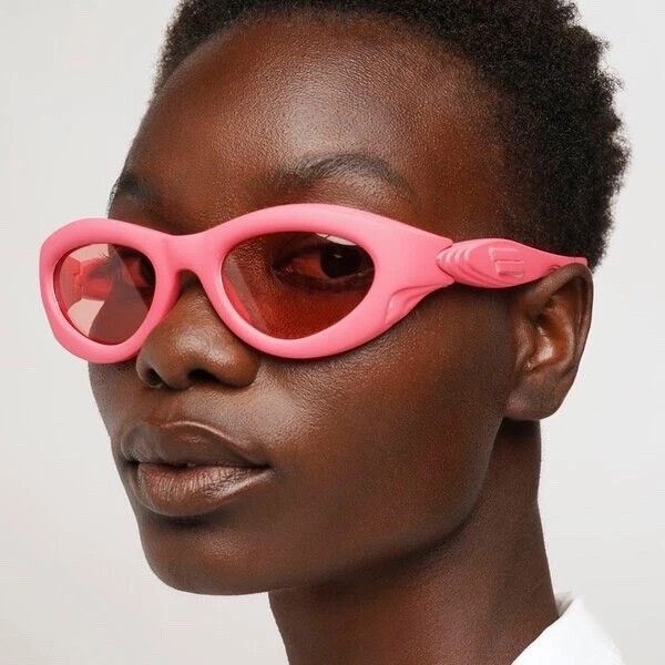 Bottega Veneta Pink BV1162S Injection Rubber Sunglasses Size ONE SIZE - 3 Thumbnail