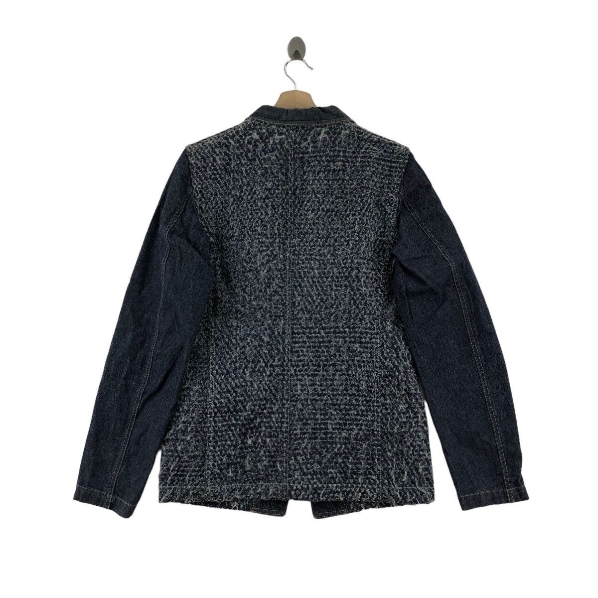 Marithe + Francois Girbaud MARITHE FRANCOIS GIRBAUD Denim Jacket Sherpa Design Size US M / EU 48-50 / 2 - 4 Thumbnail