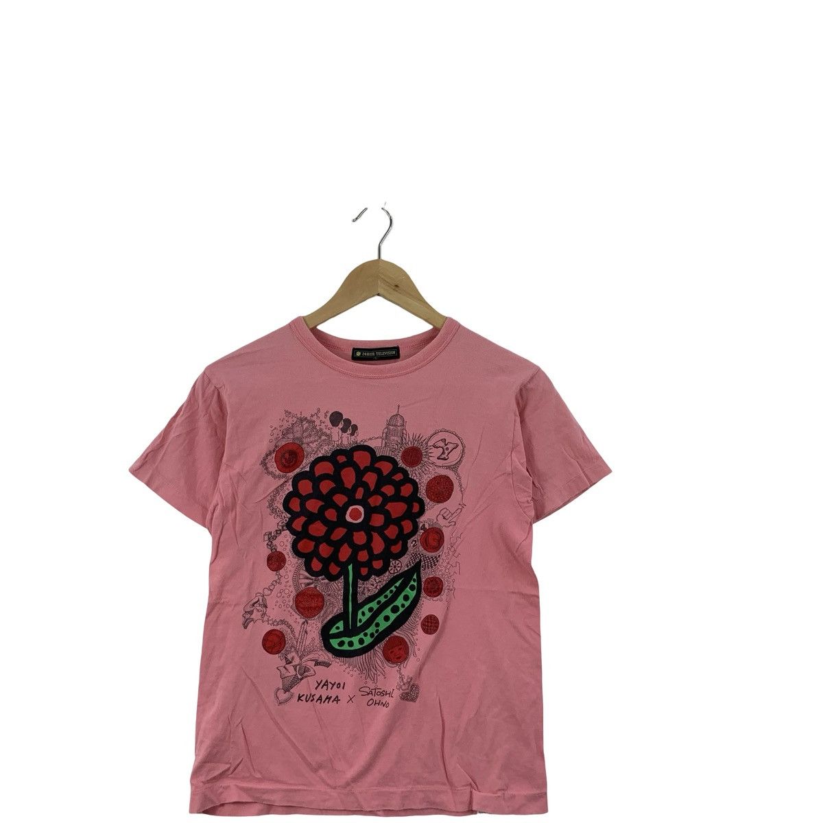 Vintage Vintage Yayoi Kusama x Satoshi Ohno Floral Graphic Pop Art Size S / US 4 / IT 40 - 5 Thumbnail