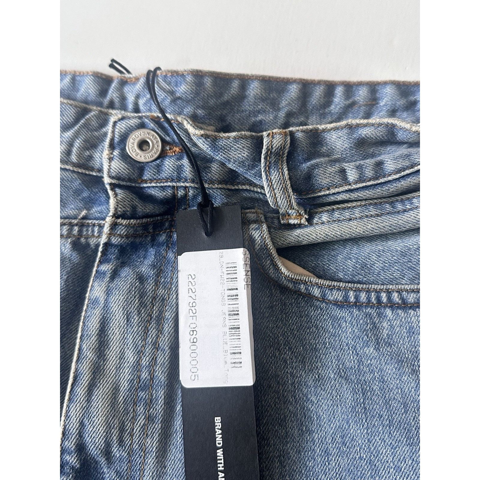 Other Boyarovskaya Blue Tongs Jeans Size 29 Size 29" - 5 Thumbnail