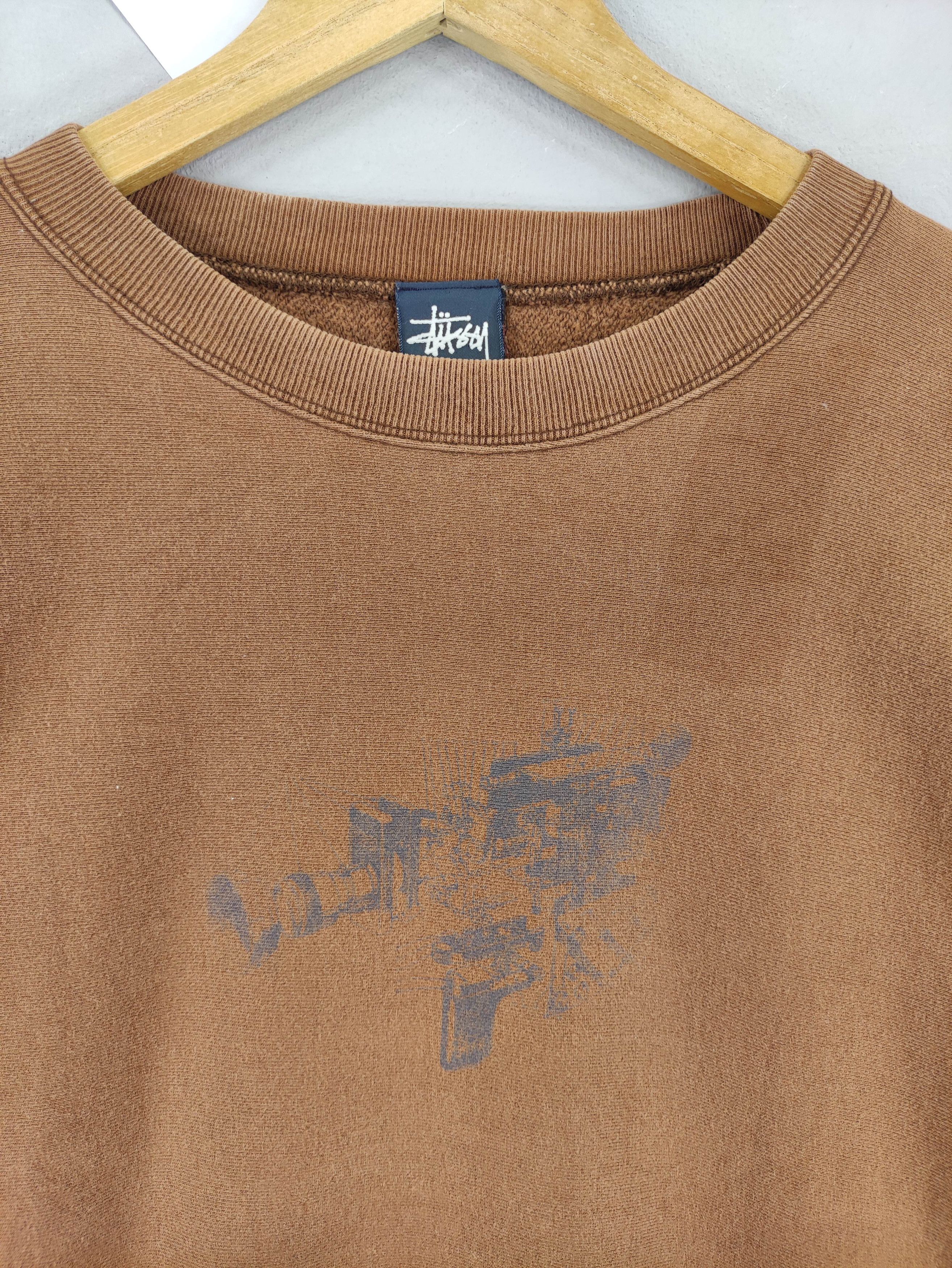 Stussy Vintage Stussy Sweatshirt Hype Colour Jumper Size US L / EU 52-54 / 3 - 3 Thumbnail
