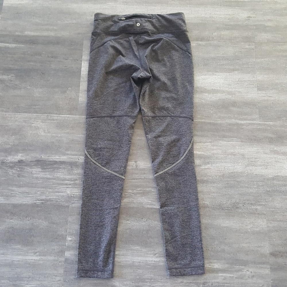 Designer Grey Xersion Fitted Athletic Legging Size 28" / US 6 / IT 42 - 2 Thumbnail