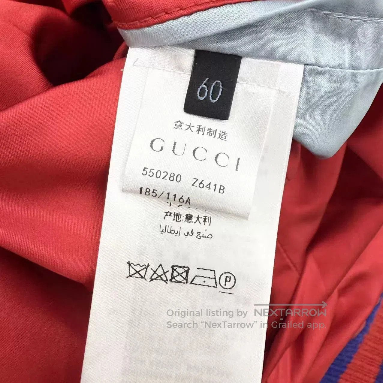 Gucci Gucci Runway Embroidered Silk Bomber Jacket. Size US L / EU 52-54 / 3 - 6 Thumbnail