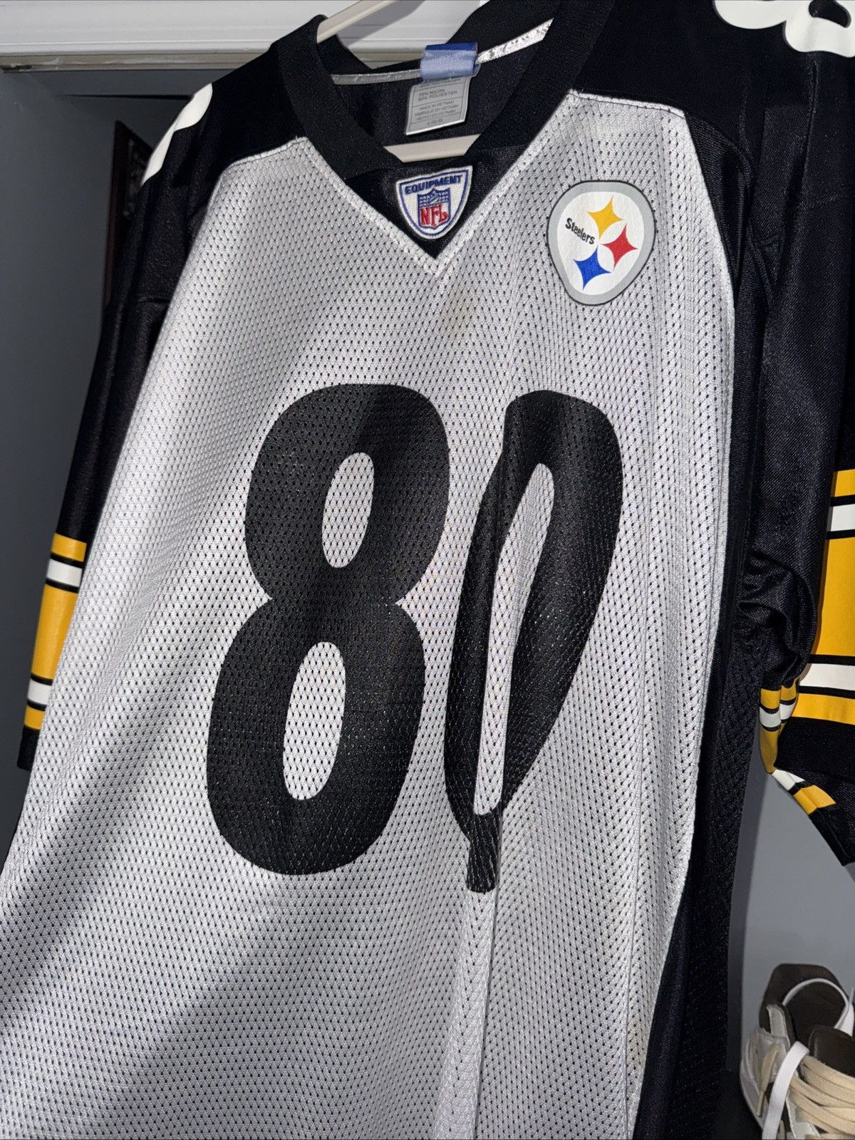 Reebok Two-toned Plaxico Burress Steelers jersey Size US XL / EU 56 / 4 - 1 Thumbnail