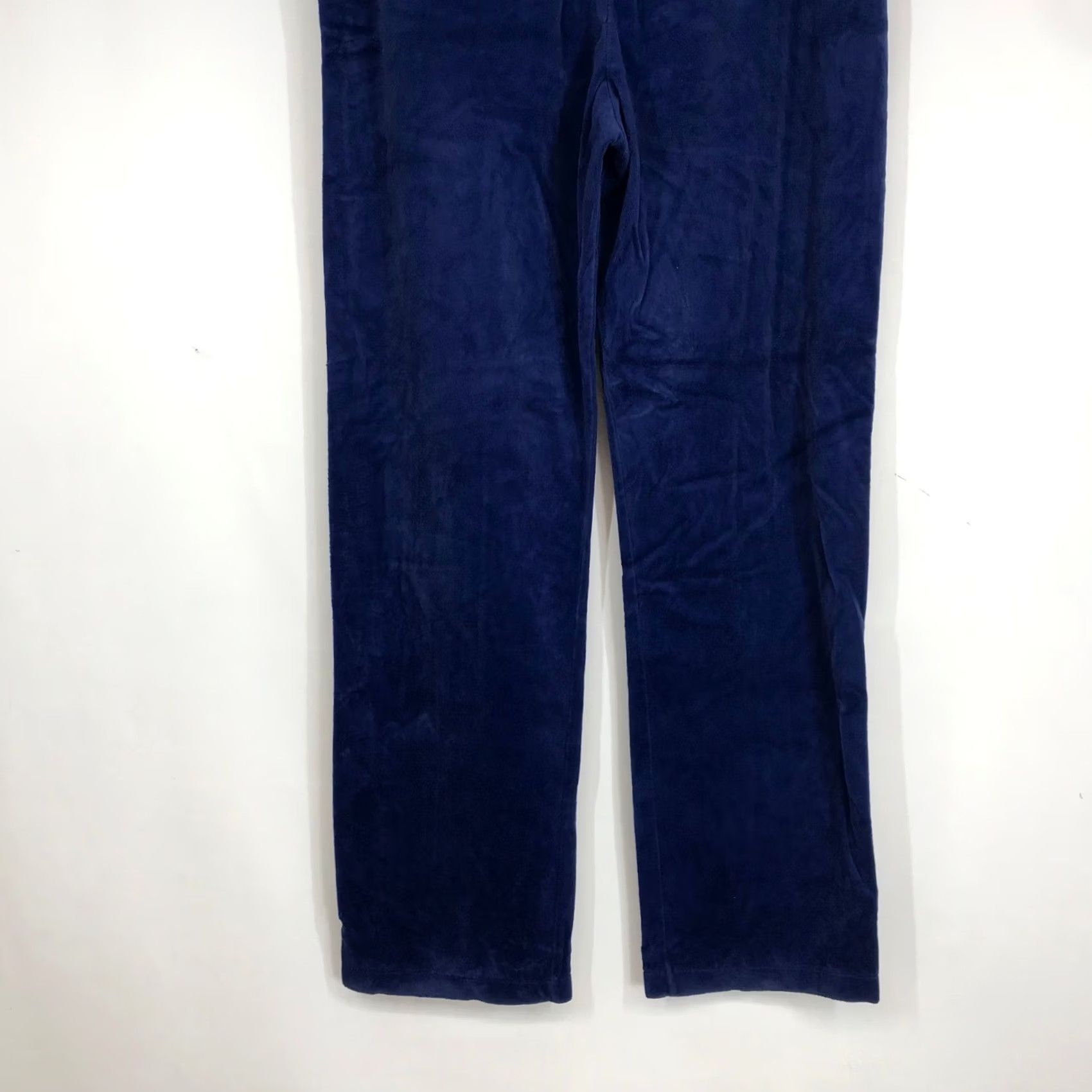 Nike VINTAGE Nike Sportswear Blue Velour Pintuck Track Pants Mens Large Made USA Size US 33 - 6 Thumbnail