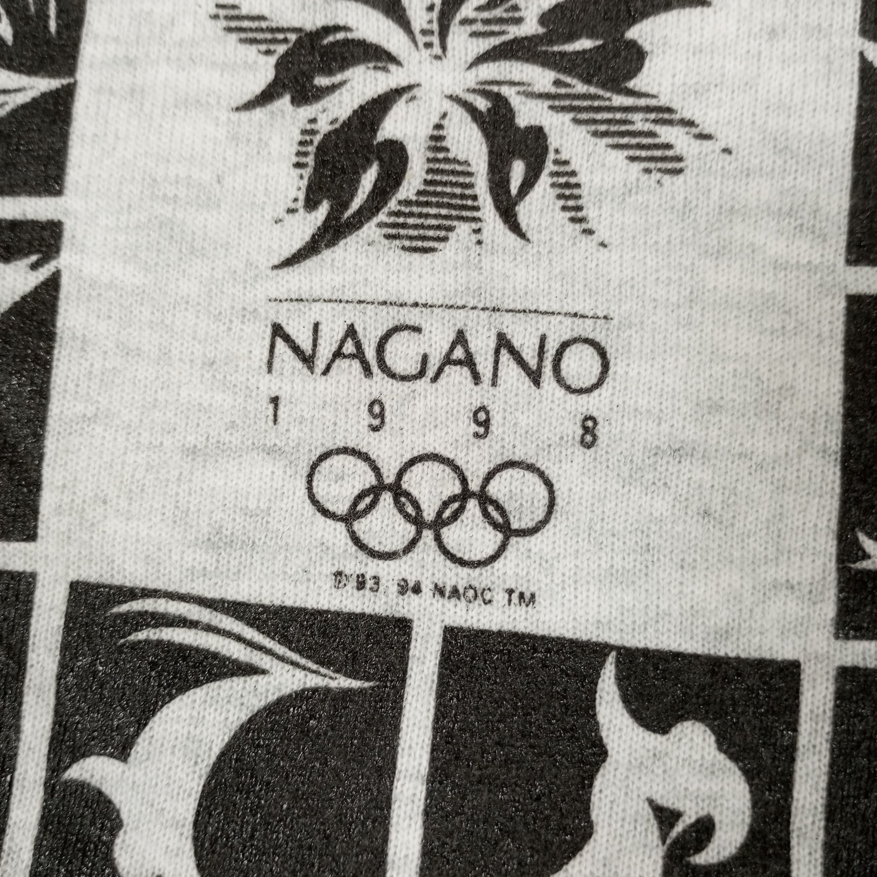 USA Olympics × Vintage Olympics Nagano 1998 Promo Style Vintage Sweatshirt Size US L / EU 52-54 / 3 - 9 Thumbnail