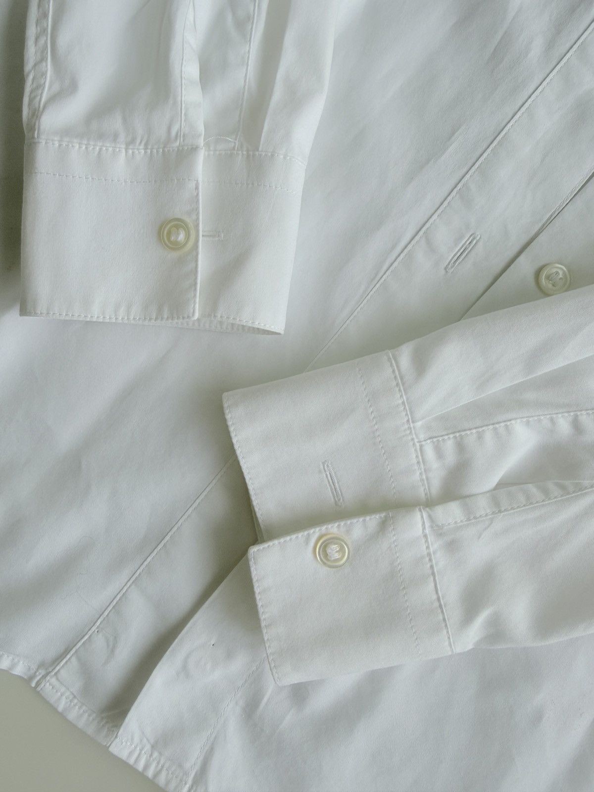 Bottega Veneta Bottega Veneta "Uniform" White Shirt - Size 40 Size US M / EU 48-50 / 2 - 4 Thumbnail