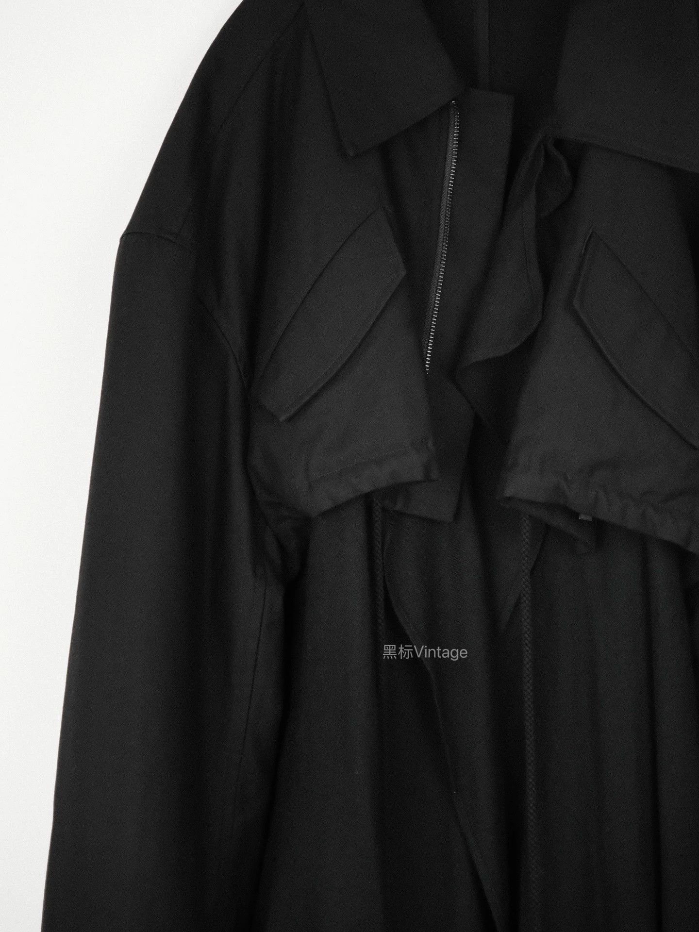 Yohji Yamamoto Yohji Yamamoto 23AW Vintage Mixed Mat Decon Women's Jkt Size S / US 4 / IT 40 - 4 Thumbnail