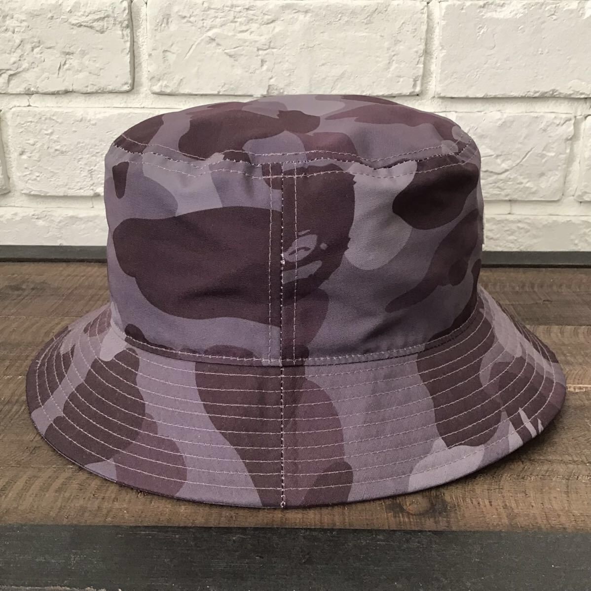Bape BAPE Color camo Burgundy hat a bathing ape Size ONE SIZE - 4 Thumbnail