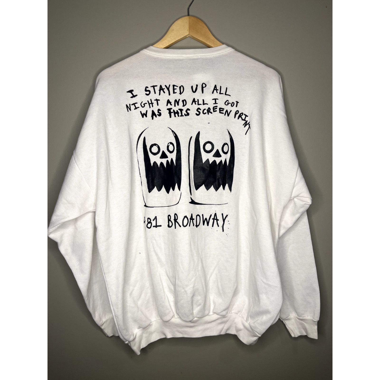 Asspizza × Vintage Asspizza Autographed Popup Screenprinted Crewneck Size US L / EU 52-54 / 3 - 1 Thumbnail