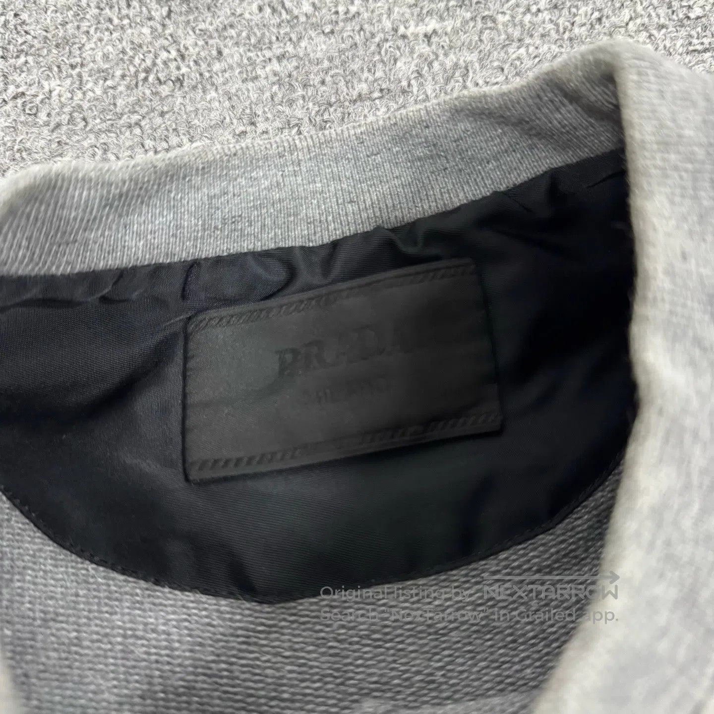 Prada Prada Logo: Round-necked hoodie| Size US S / EU 44-46 / 1 - 6 Thumbnail