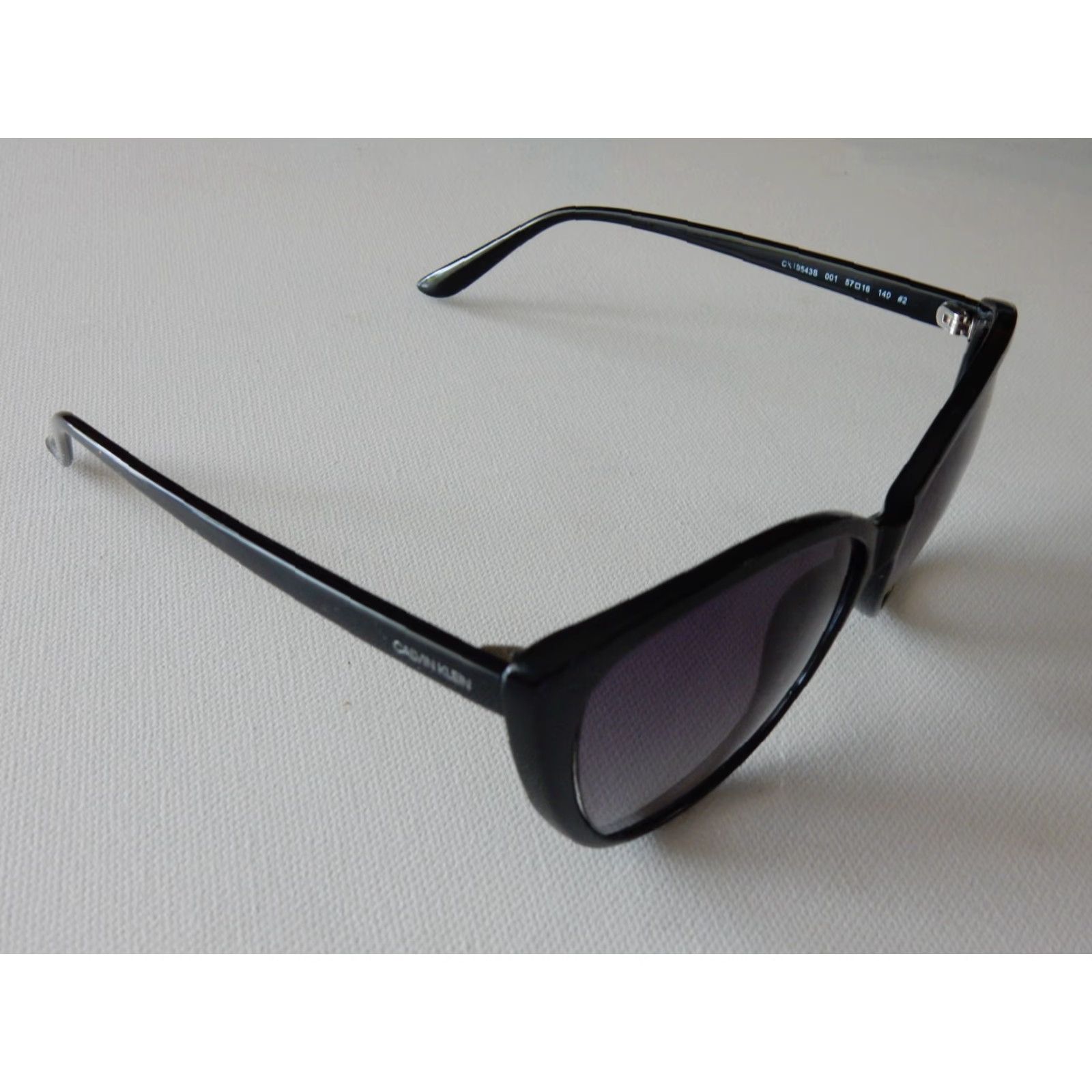 Calvin Klein VINTAGE Calvin Klein Sunglasses 19543 001 Women's Black 57mm UV Protection 90s Size ONE SIZE - 2 Thumbnail