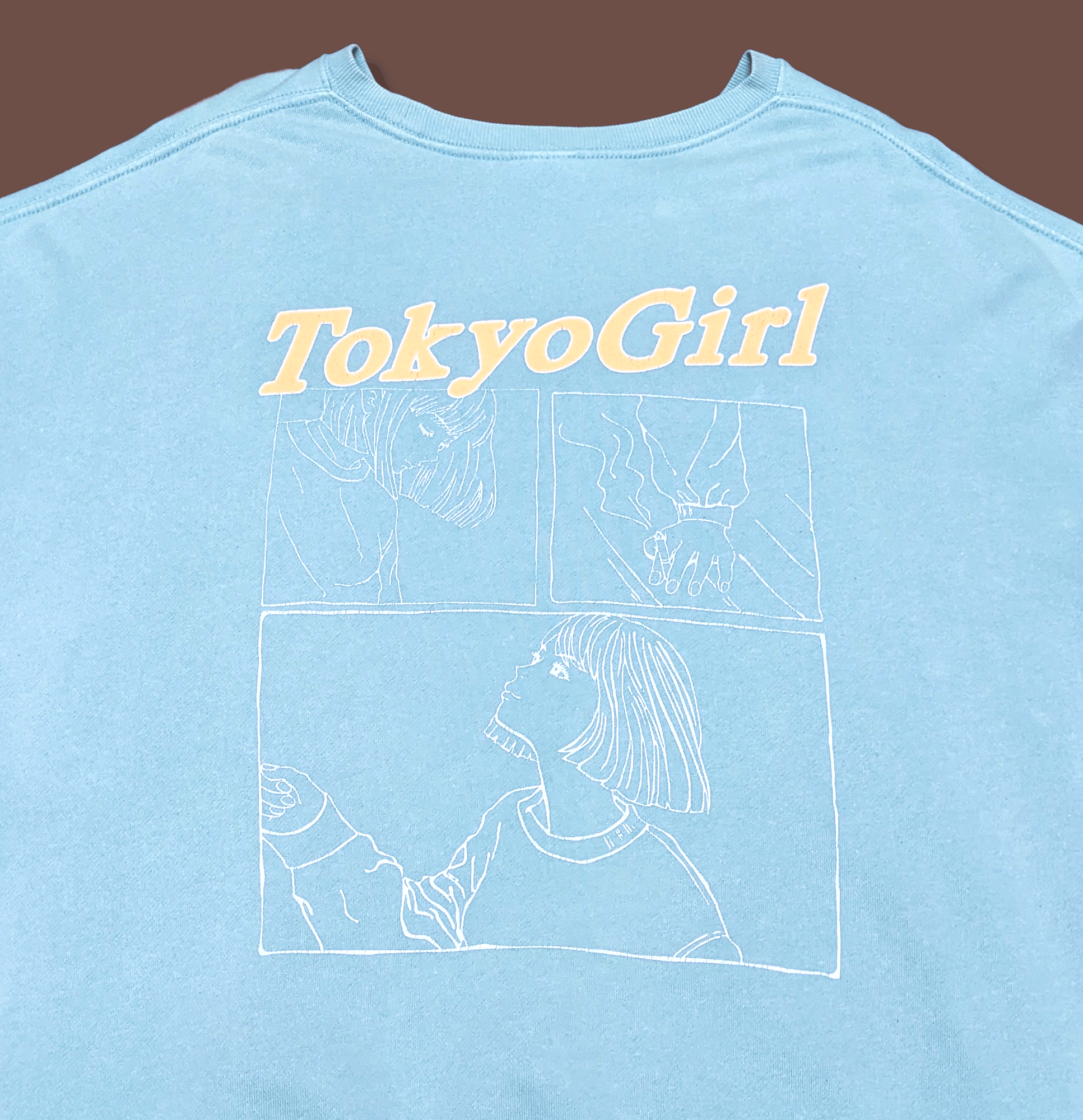 Anime × Japanese Brand × Vintage WWG Tokyo Girl Anime Manga Art Japanese Oversize Sweatshirt Size US XL / EU 56 / 4 - 1 Thumbnail