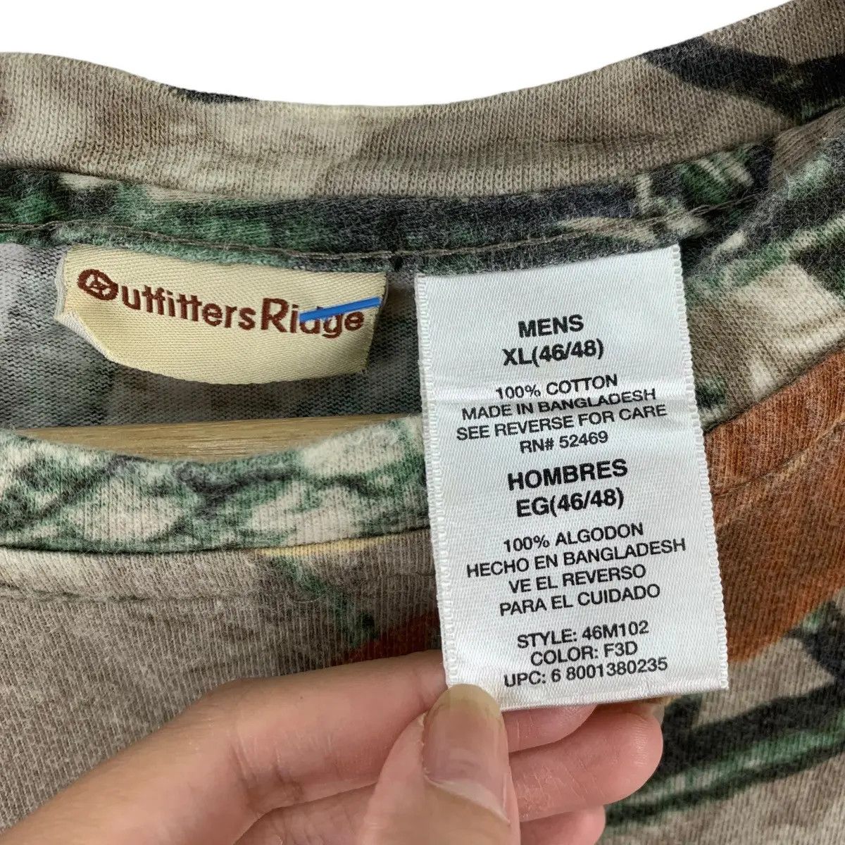 Other Vintage OUTFITTERS RIDGE HOMBRE Hunting Camo Size US XL / EU 56 / 4 - 7 Thumbnail