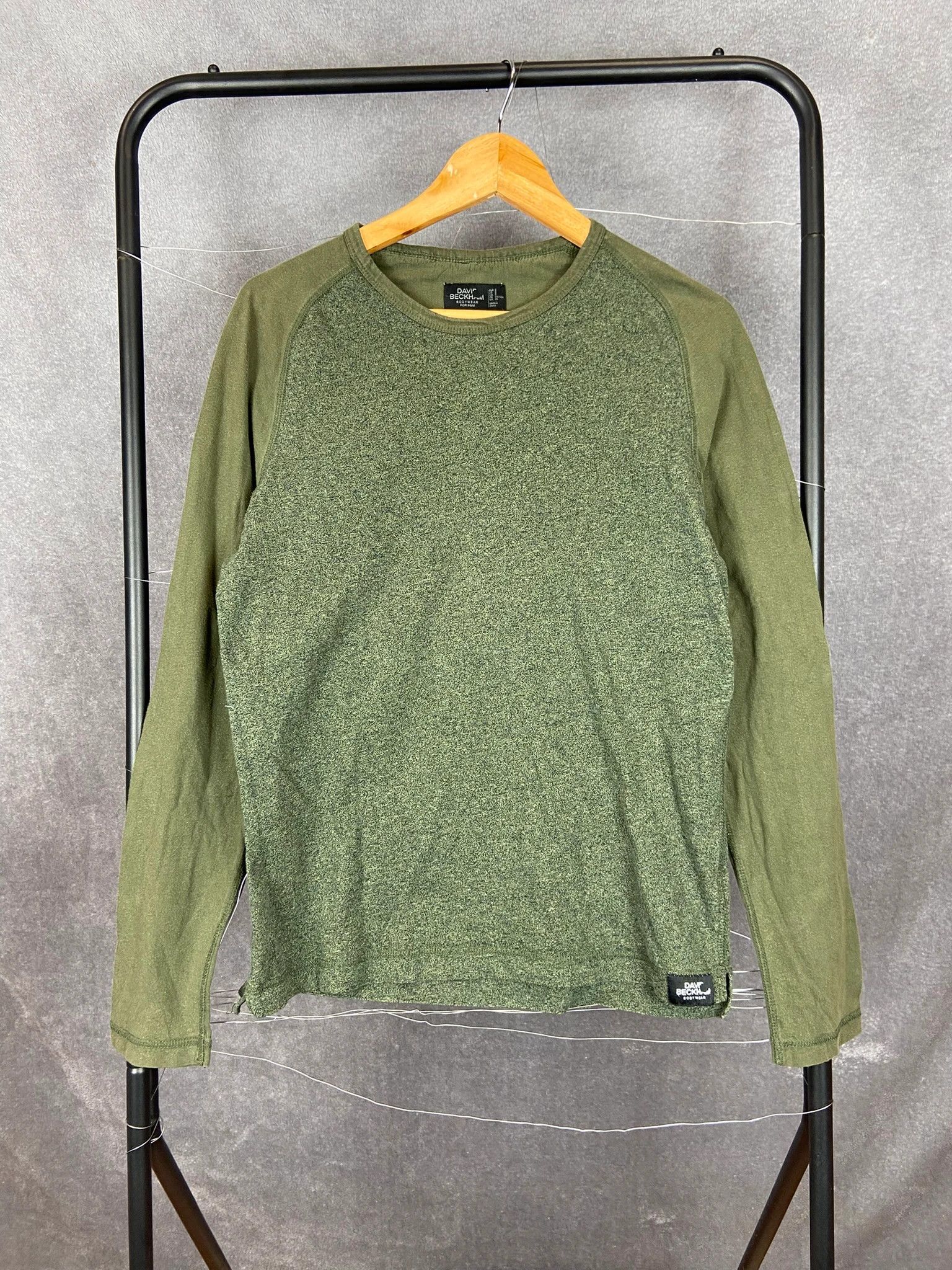 David Beckham David Beckham Green | Distressed B Print | Vintage Style Size US S / EU 44-46 / 1 - 2 Thumbnail