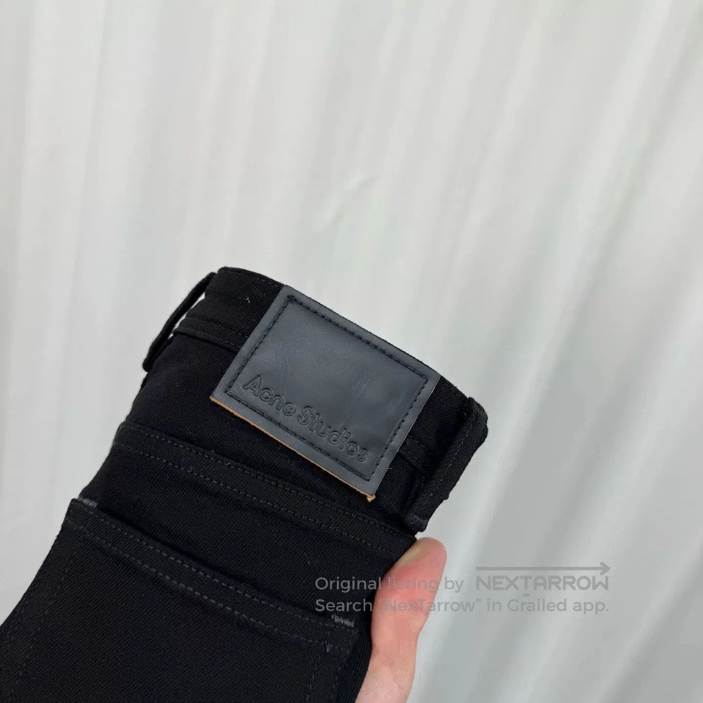 Acne Studios black jeans from Acne Studios in size W28. Size US 28 / EU 44 - 6 Thumbnail