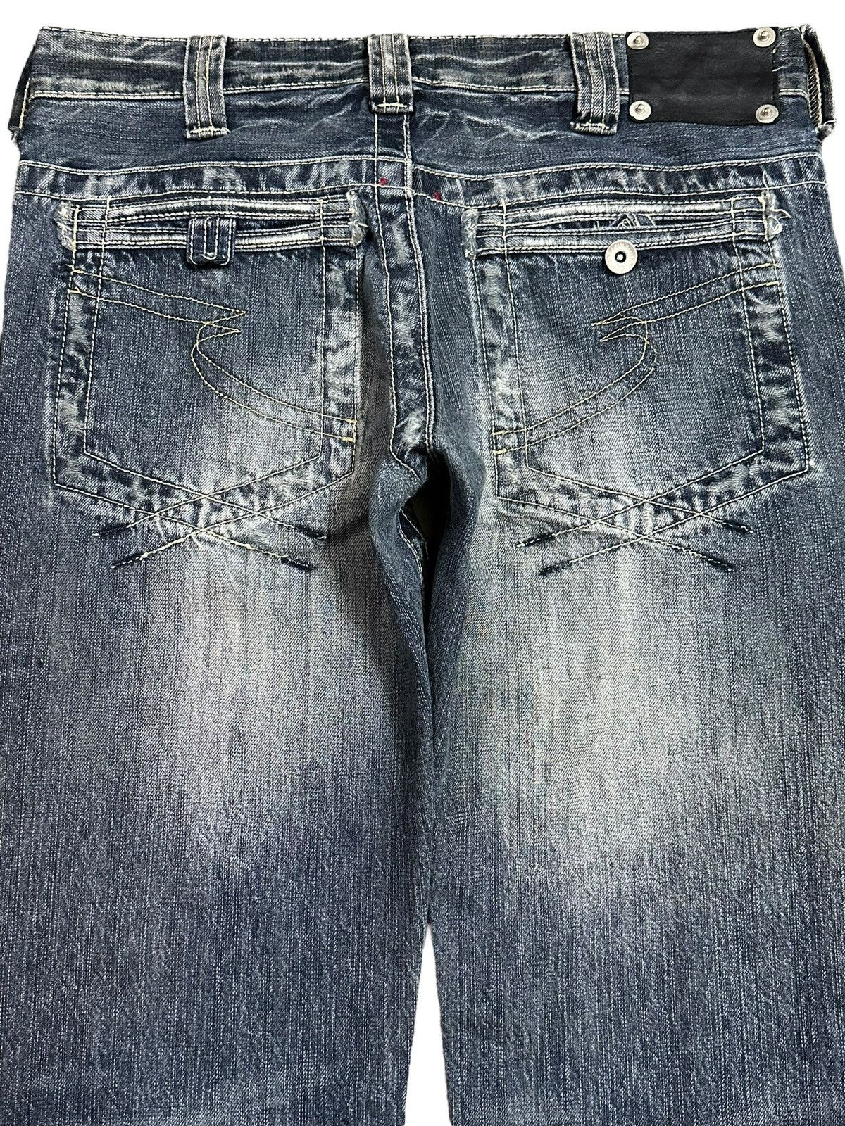 semanticdesign Vintage Japan Semantic Design Avant Garde Style Jeans Size US 32 / EU 48 - 5 Thumbnail