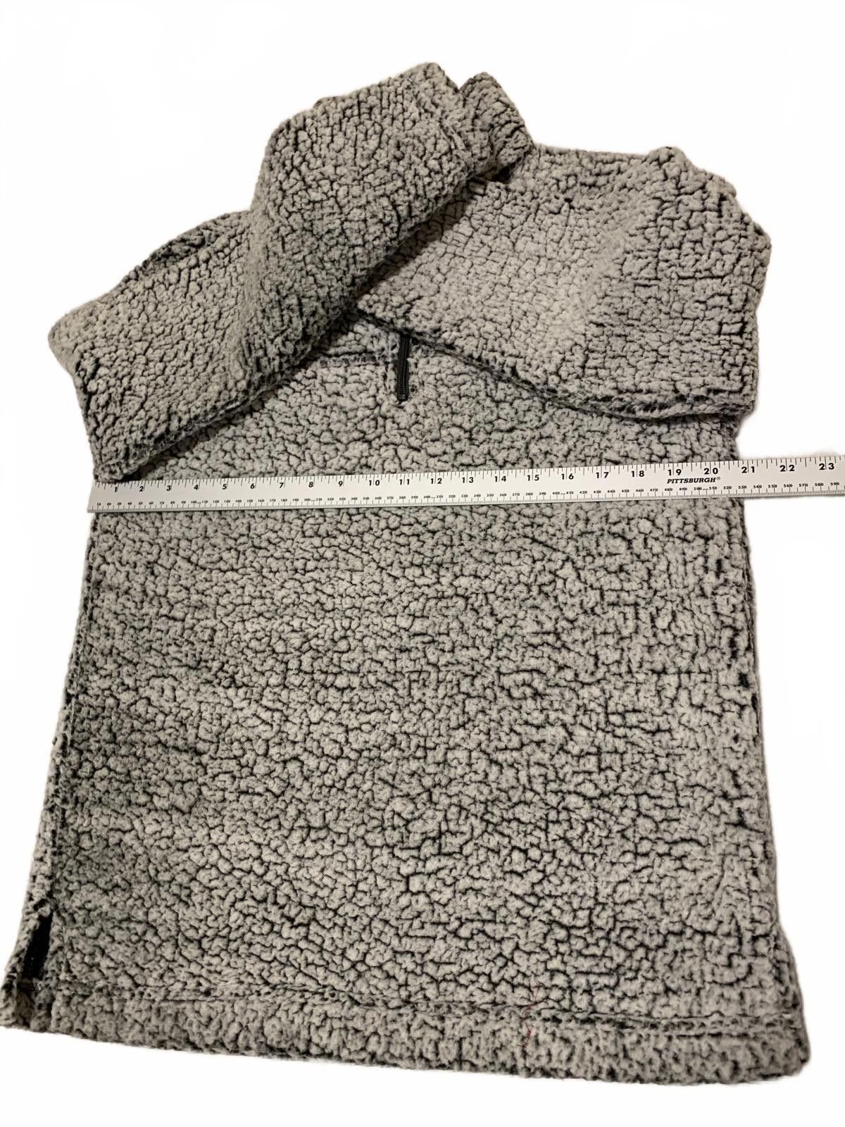 Other Boxercraft Men's M Gray Sherpa Fleece Quarter-Zip Size US M / EU 48-50 / 2 - 9 Thumbnail