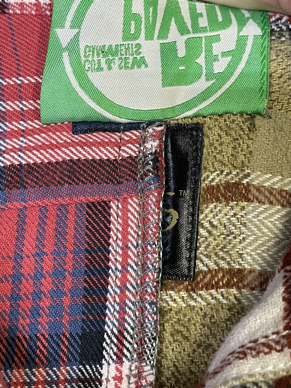 Polo Ralph Lauren Polo Ralph Lauren x Re-Paved Cut & Sew Patchwork Flannel XL Size US XL / EU 56 / 4 - 4 Thumbnail