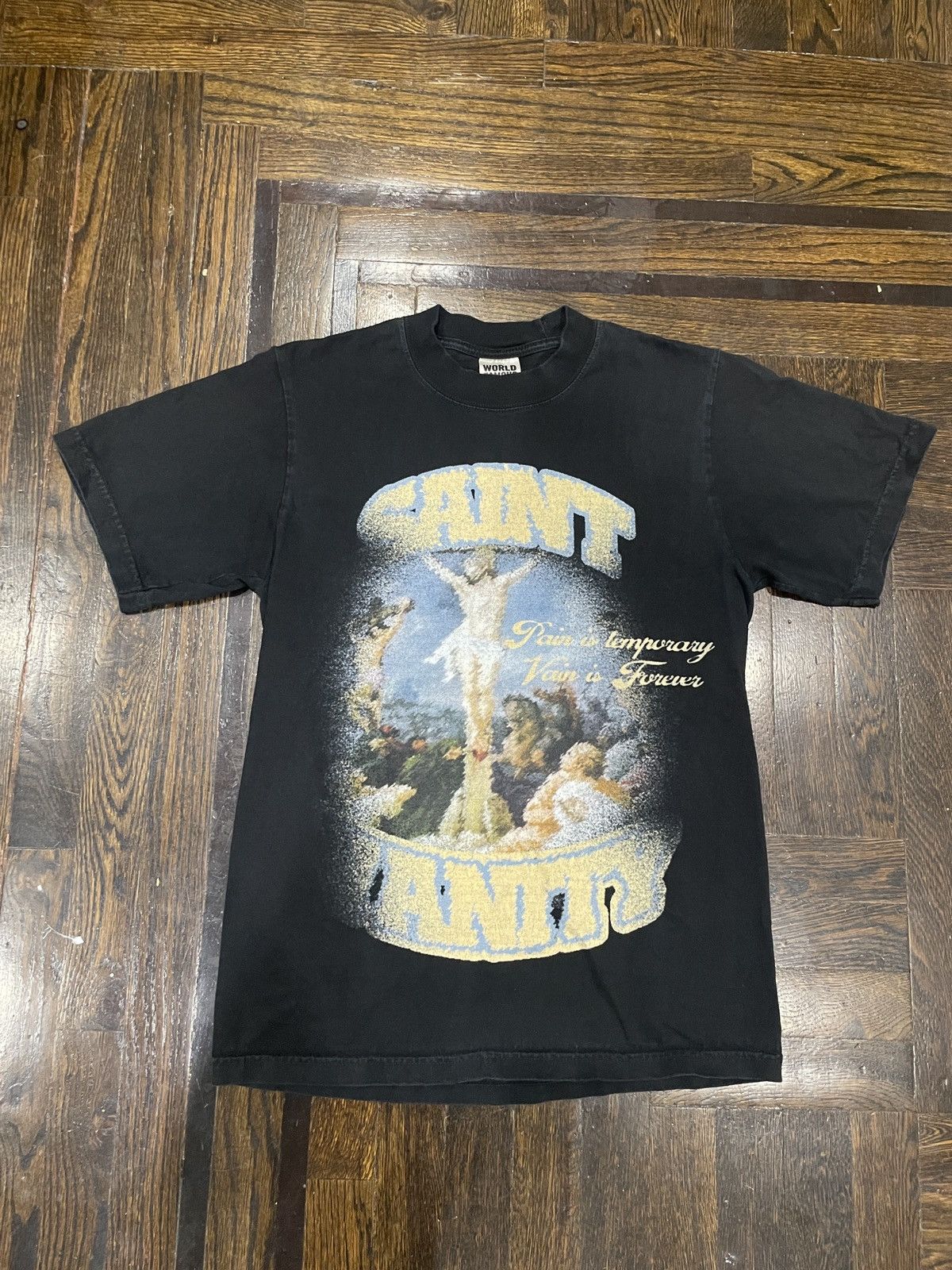 Saint Vanity Saint Vanity Blurry Cross Tee Size US S / EU 44-46 / 1 - 1 Thumbnail