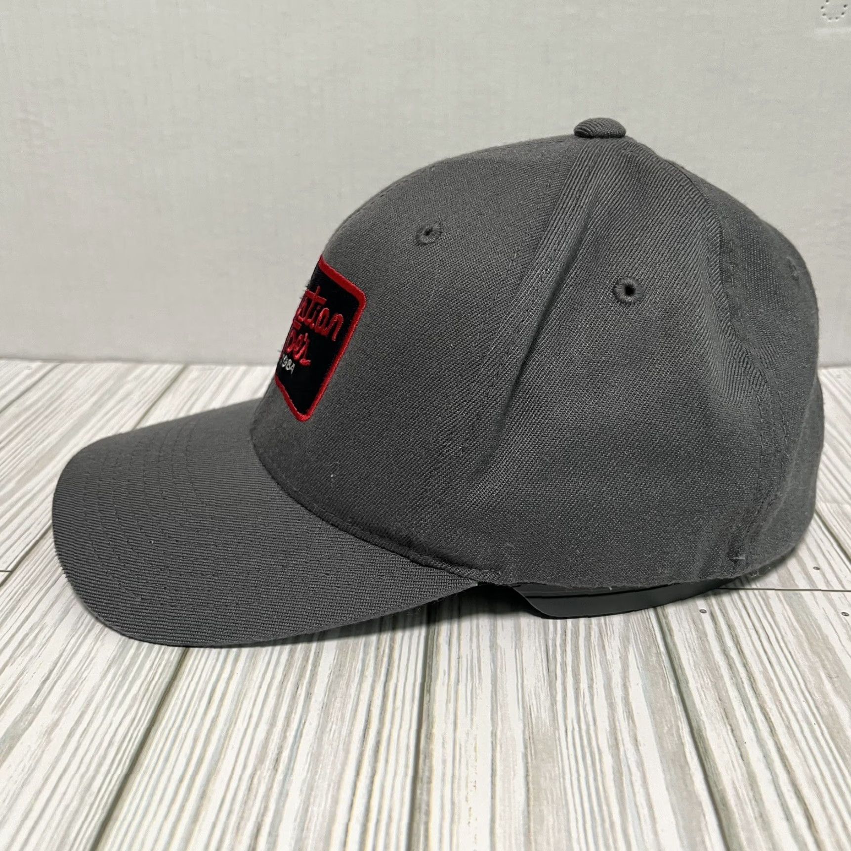 Port Authority Sebastian Joes Ice Cream Shop Hat Cap Minneapolis Minnesota Size Large XL Gray Port Authority Baseball Cap Men Casual Knit Cotton L Size ONE SIZE - 4 Thumbnail