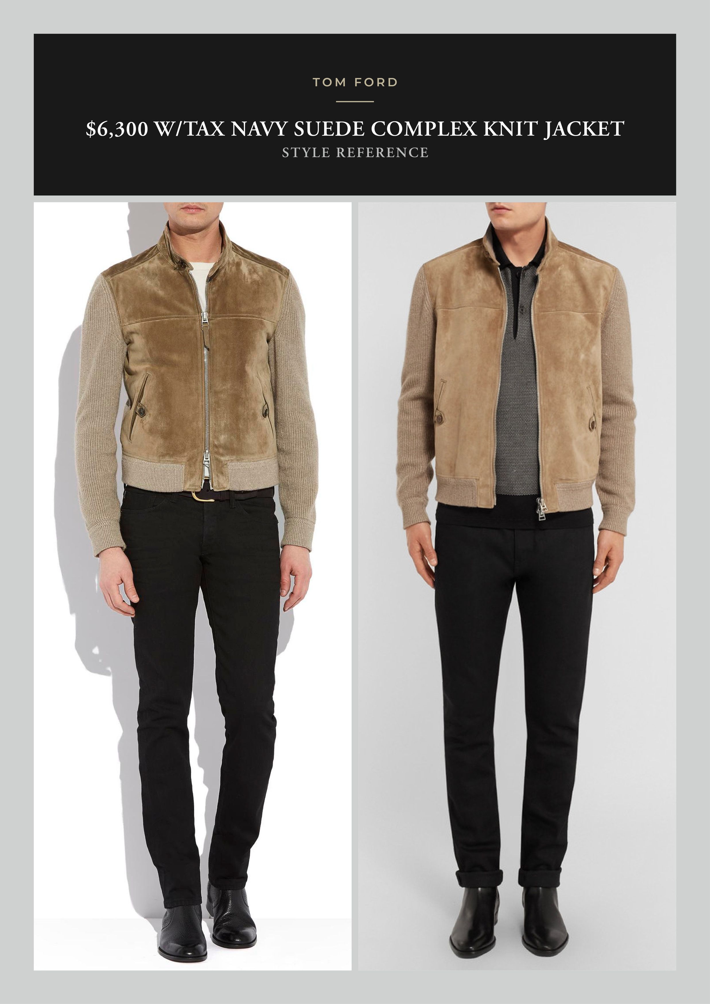 Tom Ford Ultimate TOM FORD $6,300 w/tax Suede Complex Waffle Knit Size US M / EU 48-50 / 2 - 7 Thumbnail