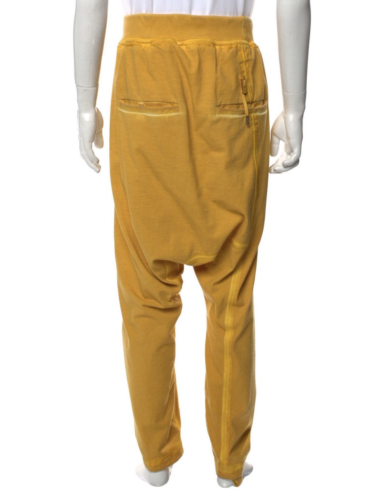 Boris Bidjan Saberi Boris Bidjan Saberi Sz S yellow pants tape seam Size US 30 / EU 46 - 3 Thumbnail