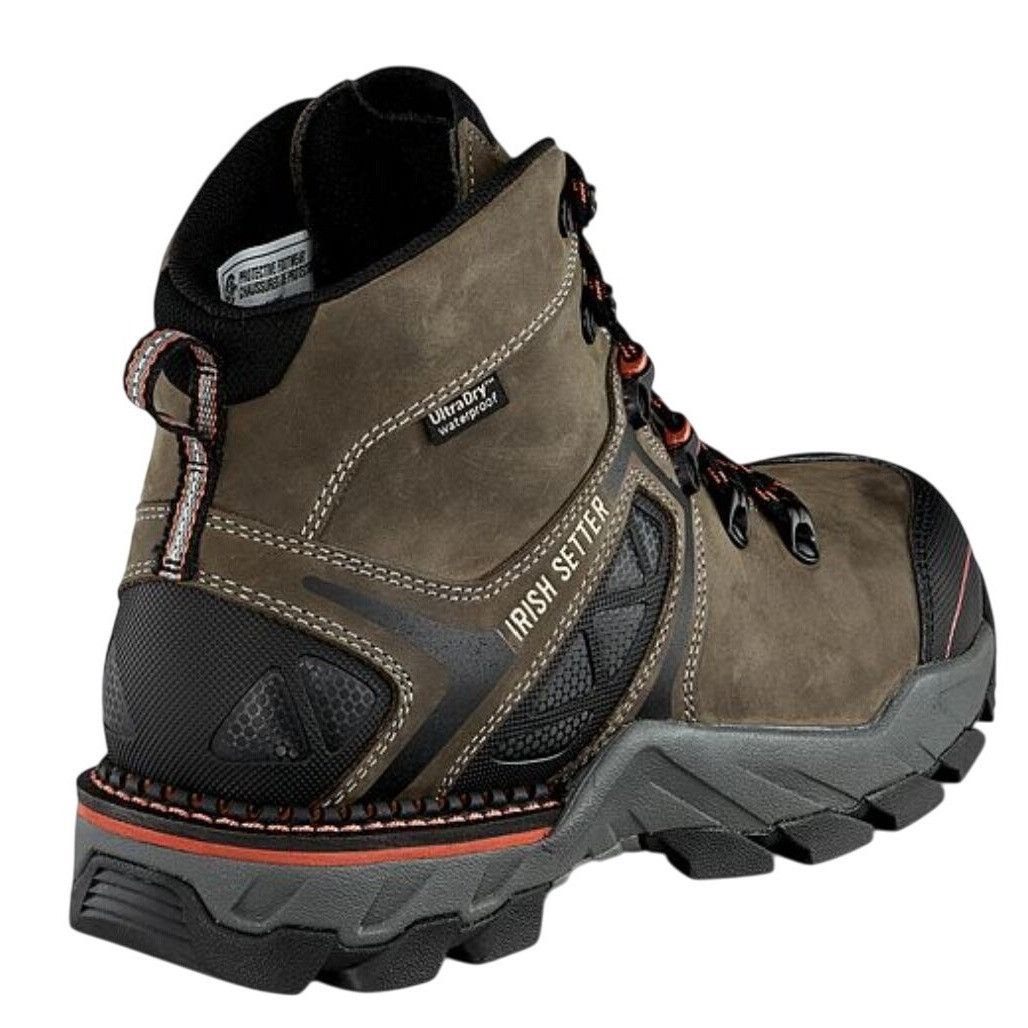Red Wing Irish Setter 83602 Crosby Waterproof Leather CSA Safety Toe Size US 9.5 / EU 42-43 - 5 Thumbnail