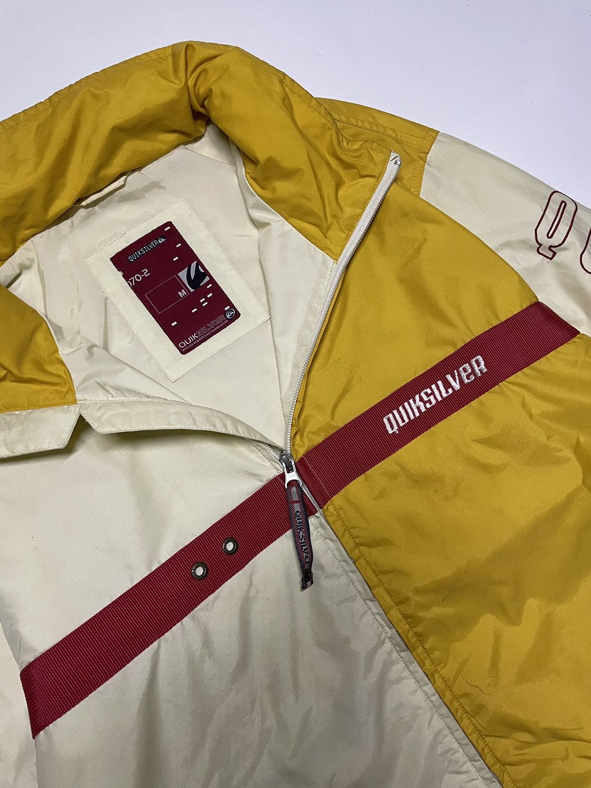 Quicksilver × Quiksilver Quick Silver Surf Speelout logo windbreaker jacket Size US M / EU 48-50 / 2 - 6 Thumbnail