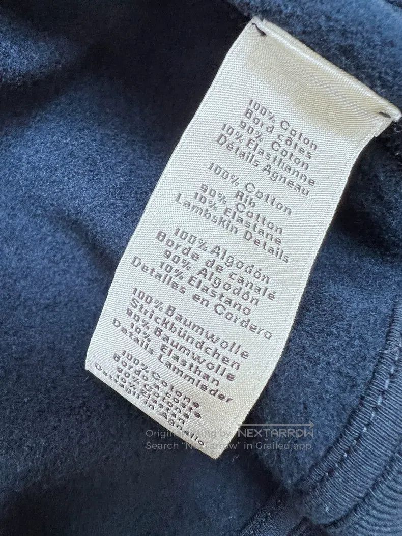 Hermes Hermes Navy blue quarterb H classic geometric horse head p Size M / US 6-8 / IT 42-44 - 7 Thumbnail