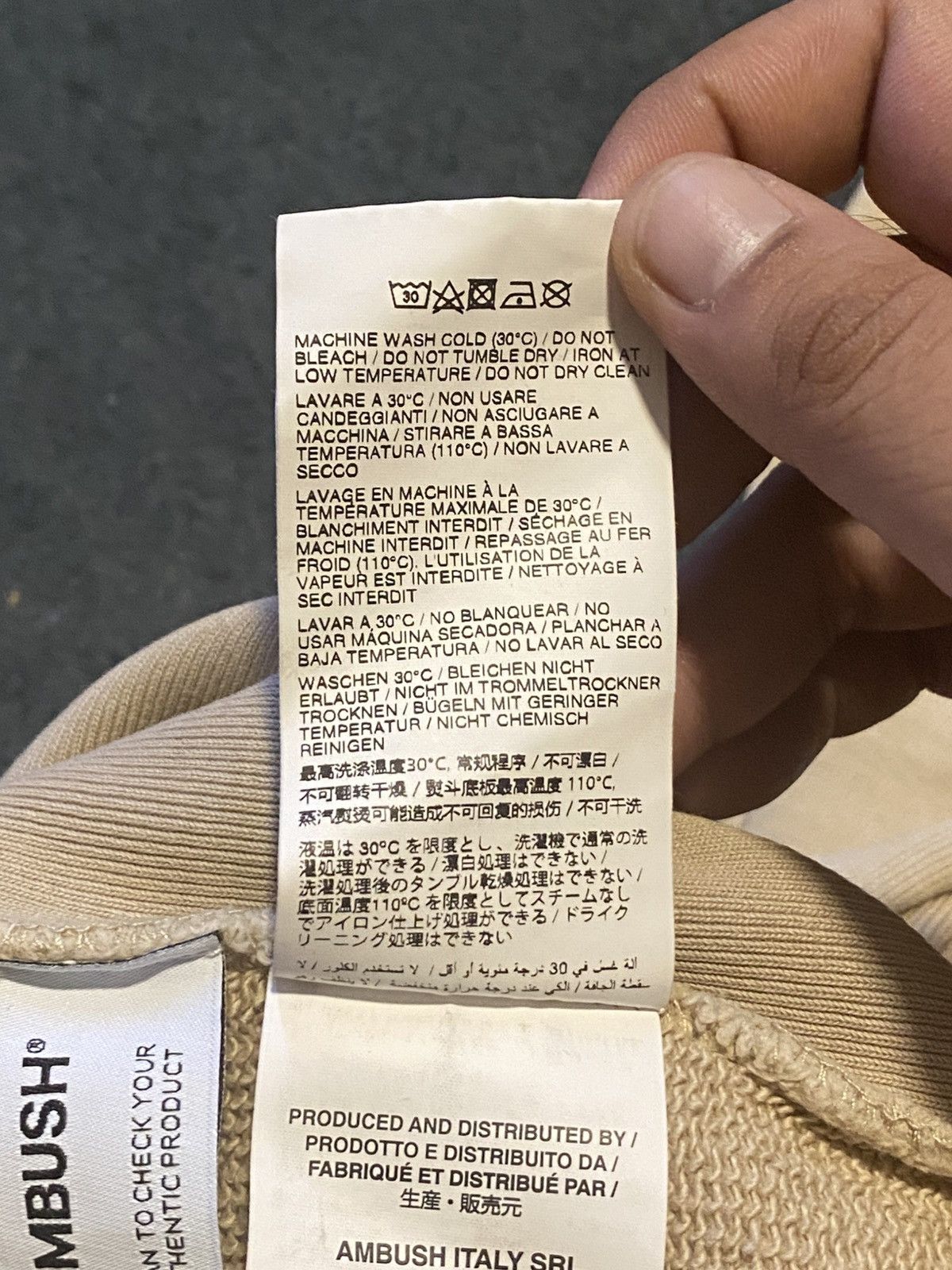 Ambush Design × Japanese Brand AMBUSH EMBROIDERED LOGO CREW NECK SWEATSHIRT Size US XL / EU 56 / 4 - 8 Thumbnail