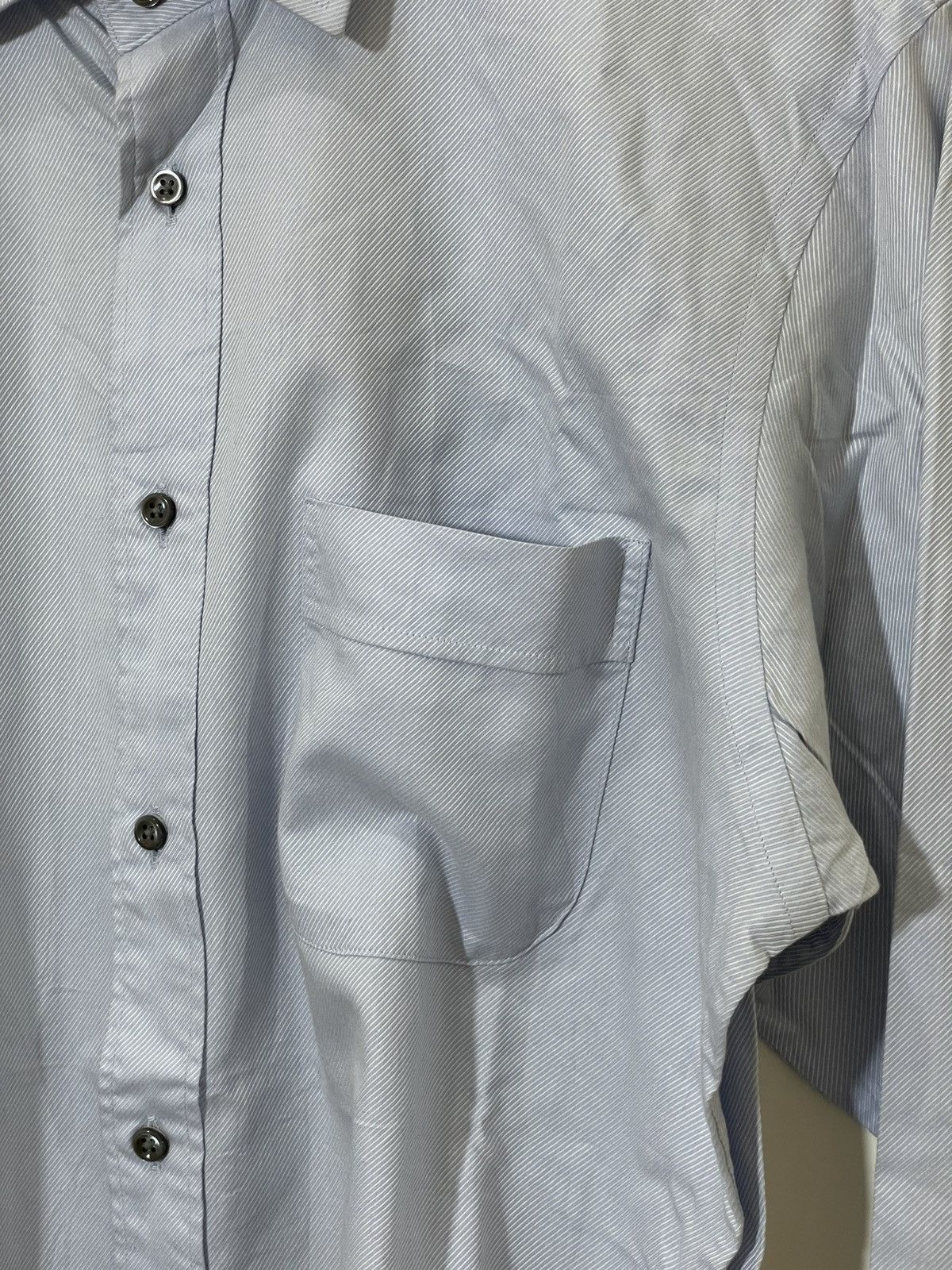 Burberry 2000s Burberry Blue Shirt Streerwear Novacek Balen Y2K Size US L / EU 52-54 / 3 - 6 Thumbnail