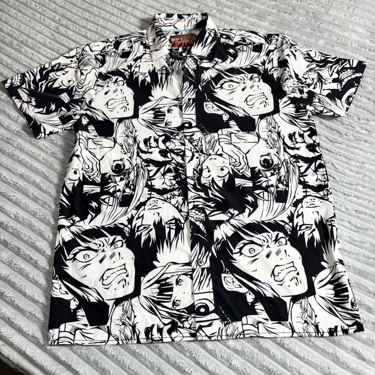Other FRESH PRINTS Tokyo Anime Button Shirt M All Over Print Art Size US M / EU 48-50 / 2 - 1 Thumbnail