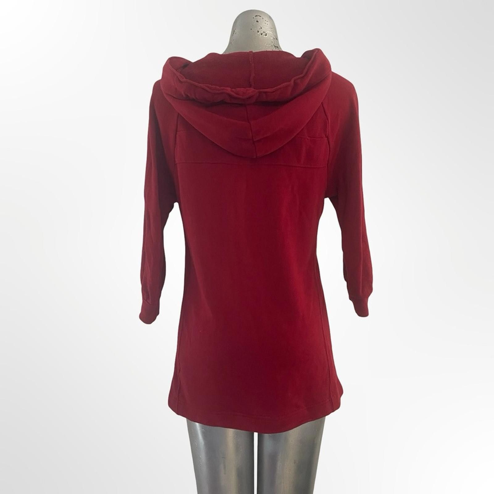 Old Navy Old Navy Women's Deep Red Hoodie size M Size M / US 6-8 / IT 42-44 - 4 Thumbnail