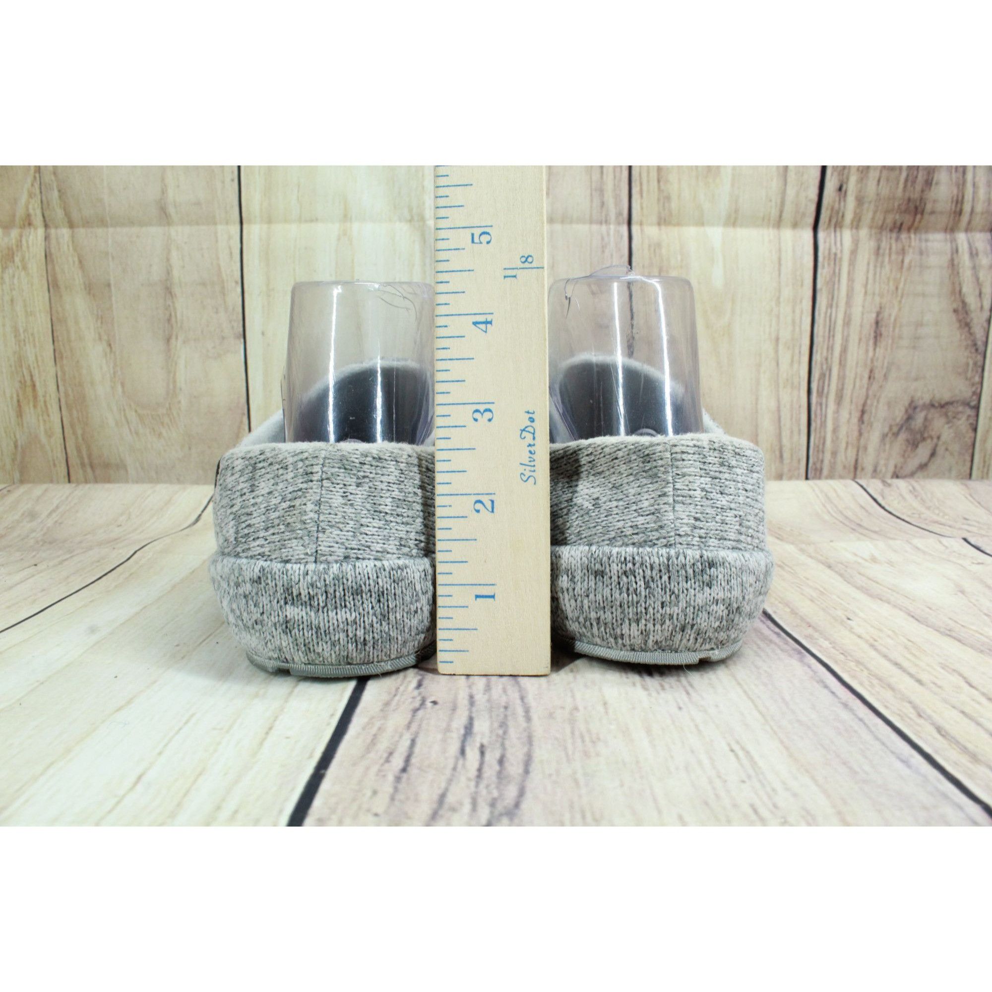 L.L. Bean LL Bean Women's Sweater Knit Fleece Slipper Scuff Heather Size US 9 / IT 39 - 7 Thumbnail