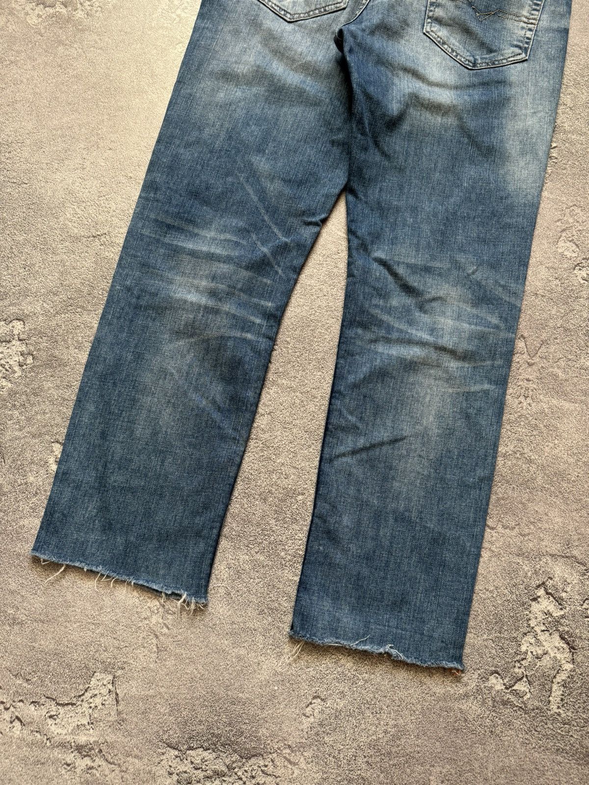 Diesel × Diesel Black Gold Diesel 34/30 denim pant trouser Jean chino distressed y2k Size US 34 / EU 50 - 12 Thumbnail