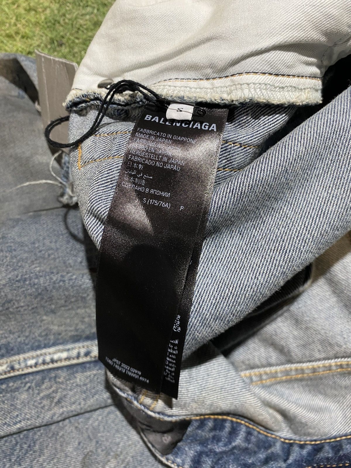 Balenciaga Balenciaga Oil Distress Denim Size US 32 / EU 48 - 5 Thumbnail