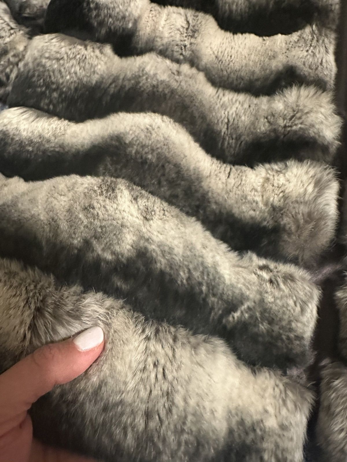 Other × Vintage Chinchilla fur jacket Size M / US 6-8 / IT 42-44 - 8 Thumbnail