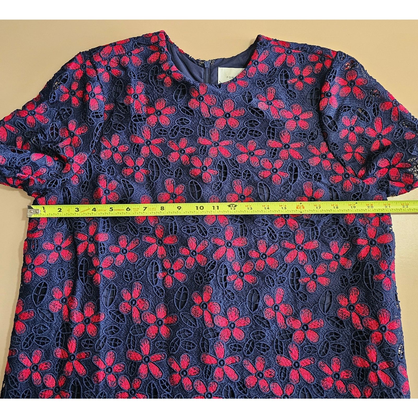 Other Tuckernuck POMANDER Place Midnight Floral Seraphina Dress L Size L / US 10 / IT 46 - 7 Thumbnail