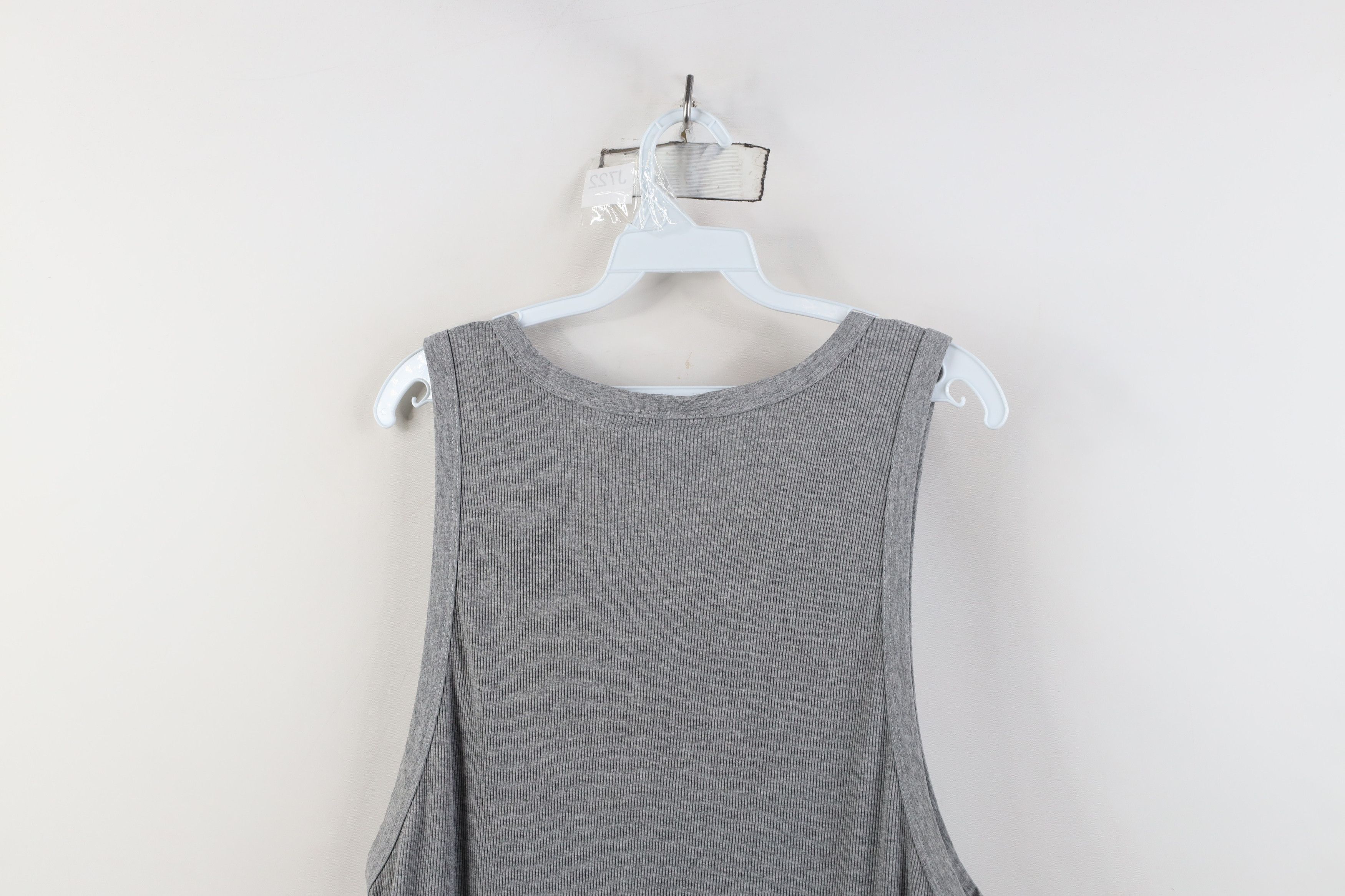 Vintage Vintage 90s Y2K Streetwear Wife Beater Tank Top T-Shirt Gray Size US XXL / EU 58 / 5 - 7 Thumbnail