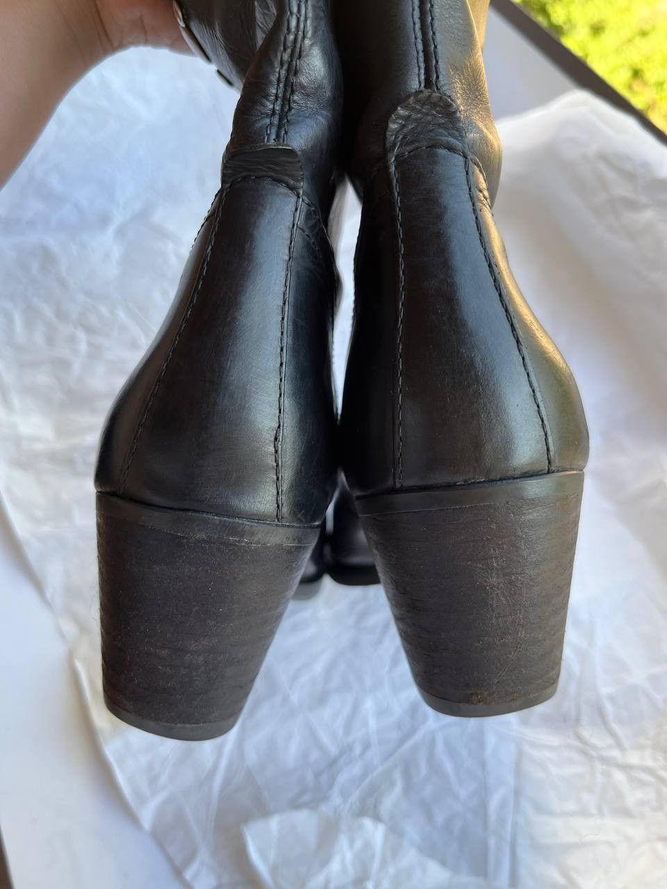 Vagabond × Vintage Vagabond vintage western black leather boots with studs Size US 6 / IT 36 - 10 Thumbnail