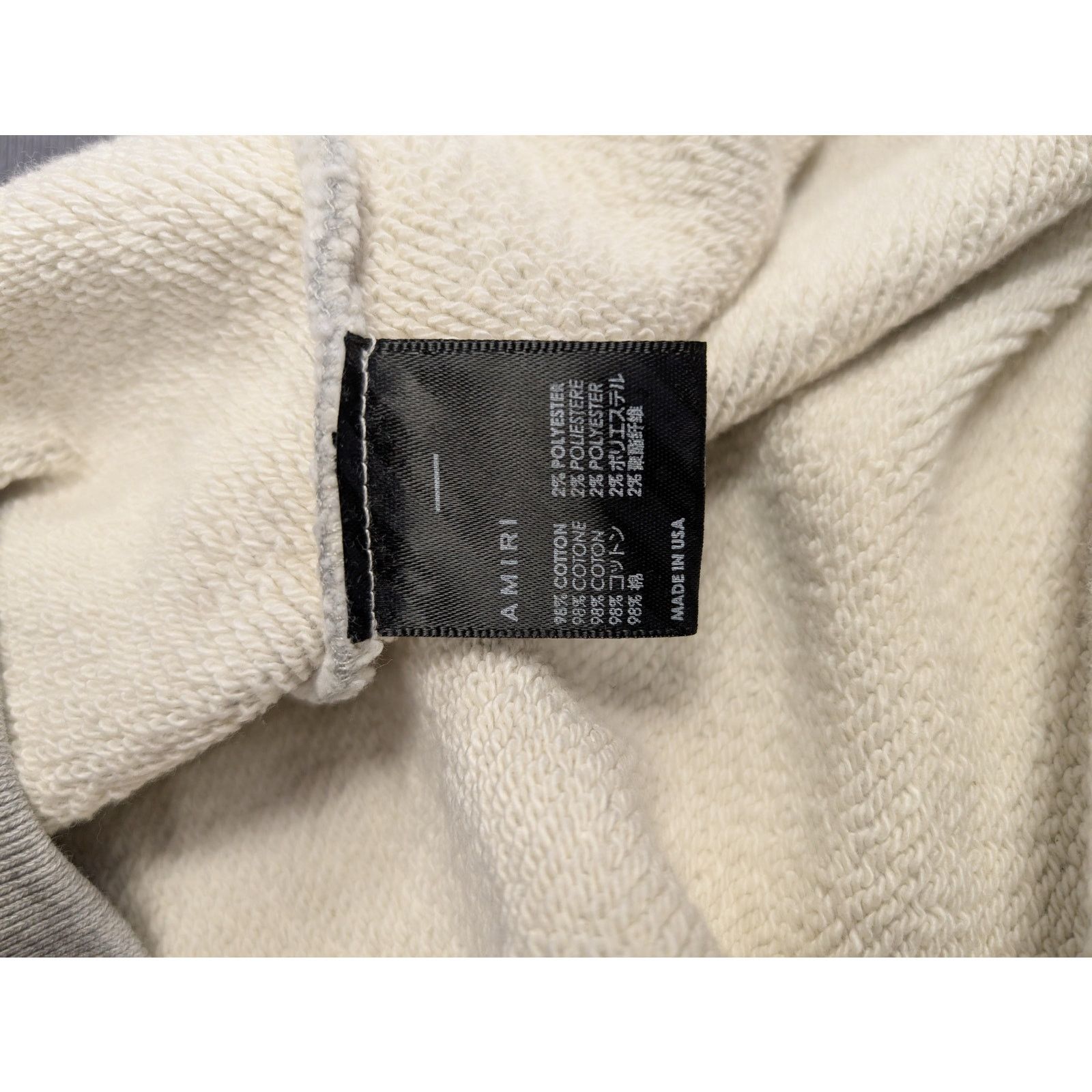 Amiri o1rshd1 Wes Lang Solar Kings Crewneck Sweatshirt in Grey Size US M / EU 48-50 / 2 - 20 Thumbnail