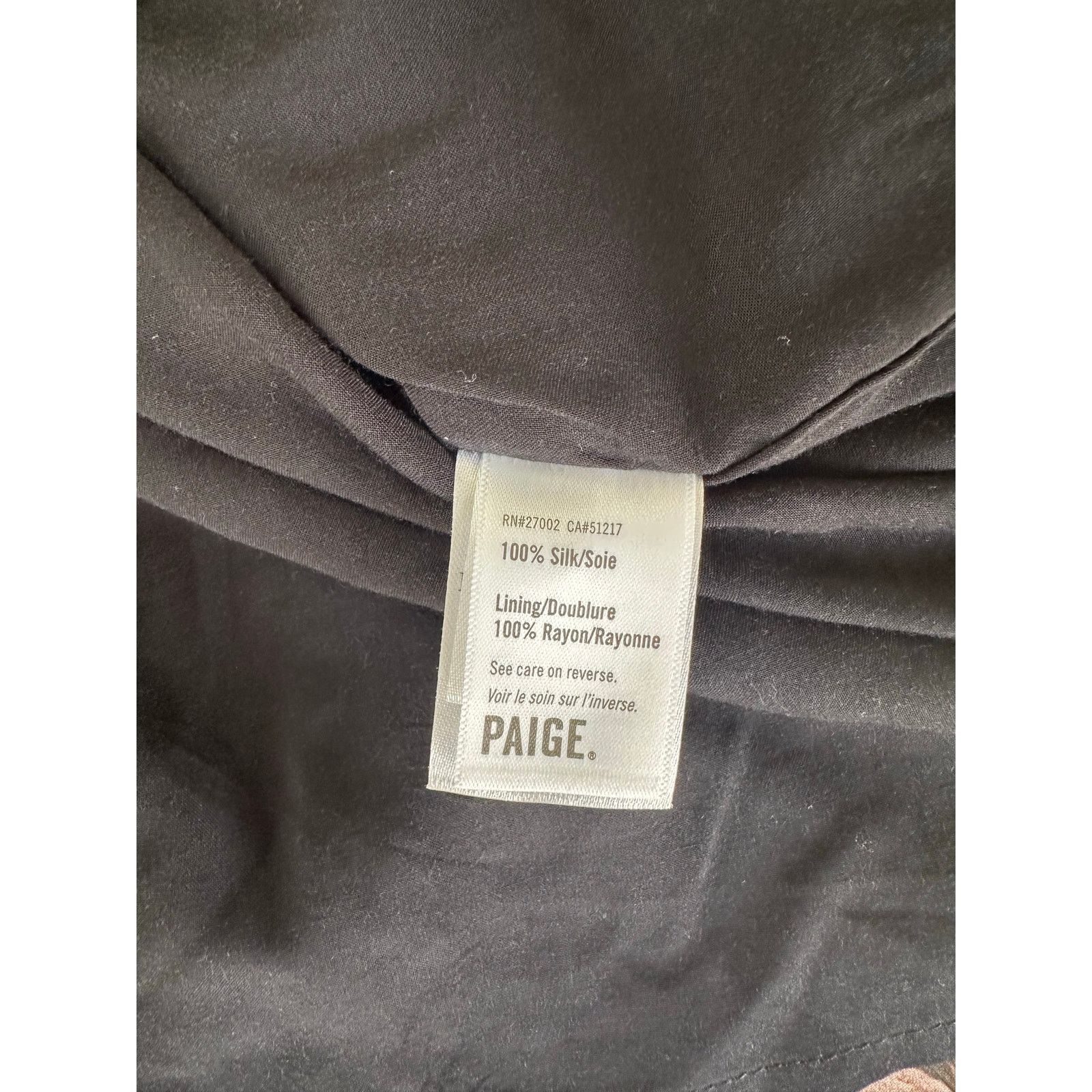 Paige Paige Fernanda Silk Minidress Purple Floral Spring Size XS Size XS / US 0-2 / IT 36-38 - 9 Thumbnail