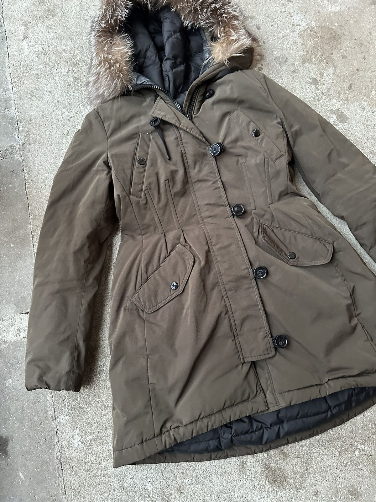 Moncler Moncler Fox Hood Arrious Goose Down Parka Grailed