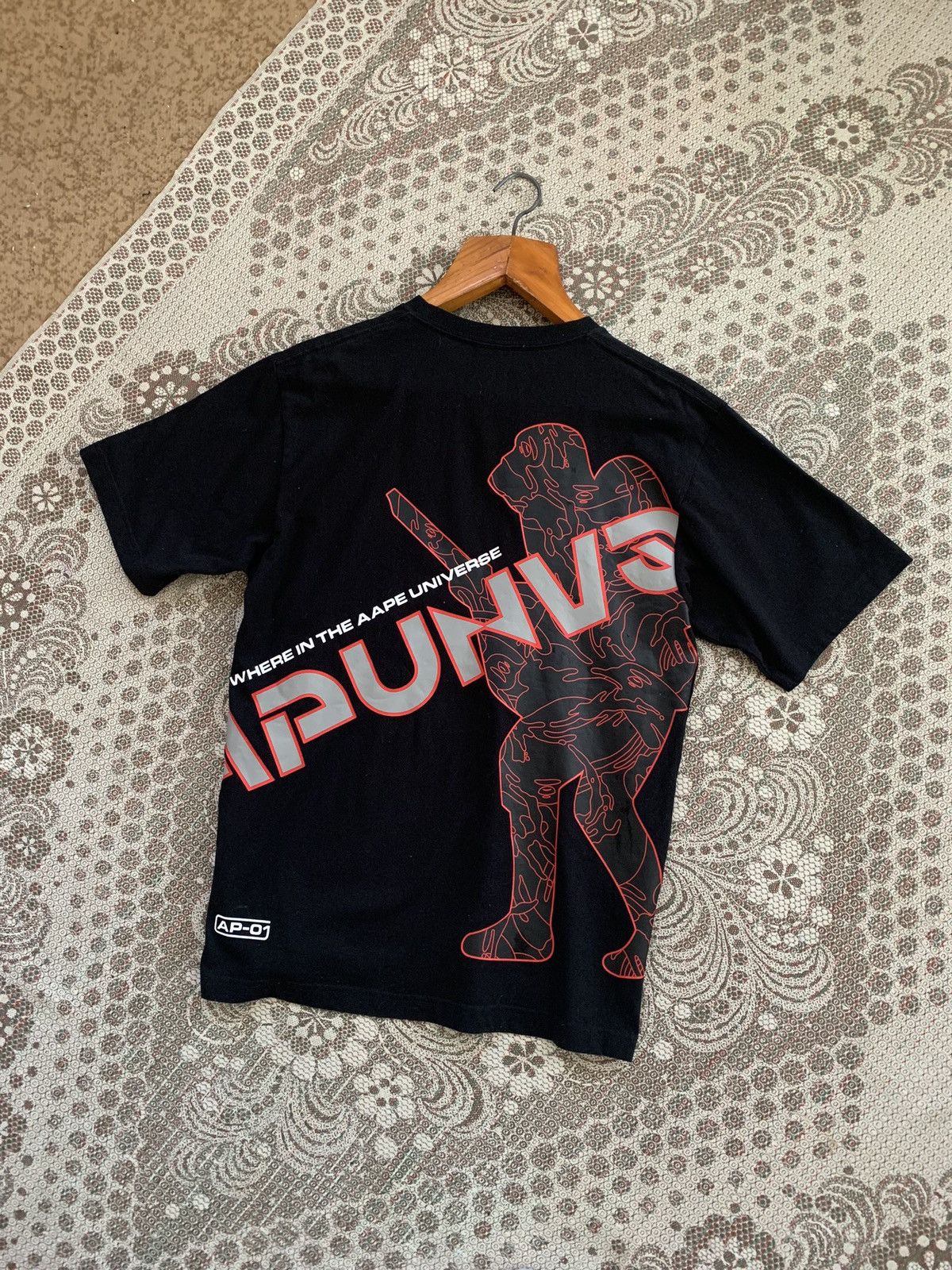 Aape Aape Universe Tee Size US M / EU 48-50 / 2 - 3 Thumbnail