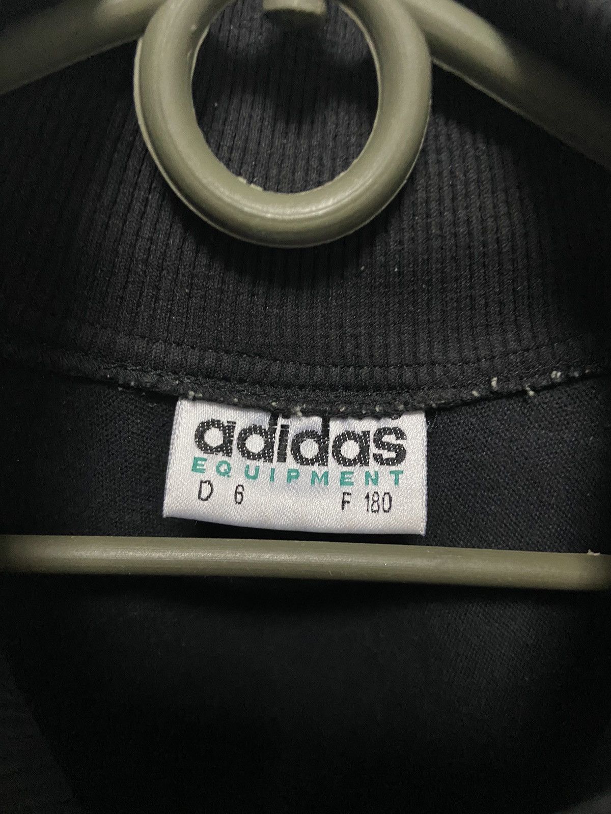 Adidas × Vintage Adidas Equipment Vintage Big Logo Sweatshirt 1/3 Zip 90s Size US M / EU 48-50 / 2 - 4 Thumbnail