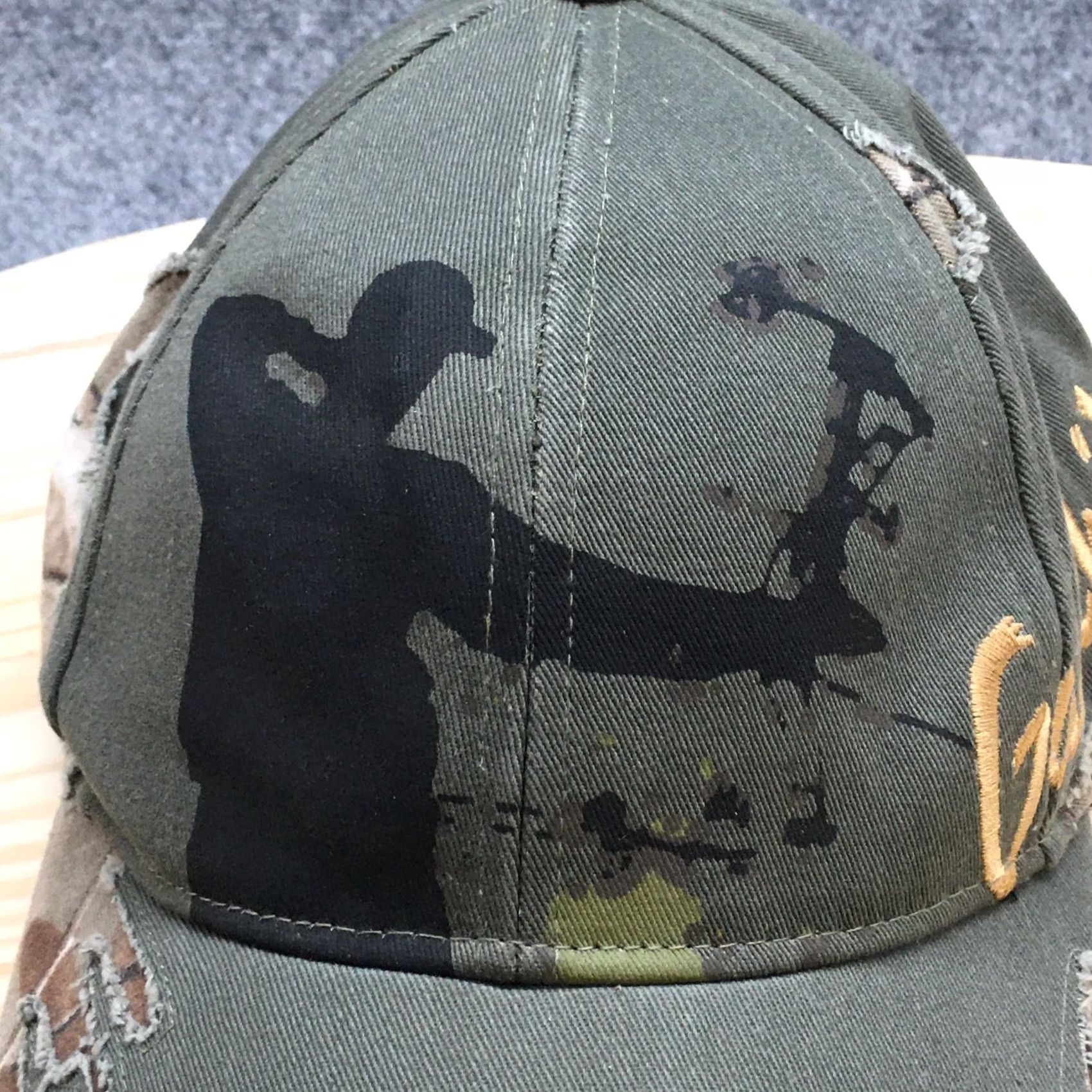 Vintage Gamehide Baseball Cap Unisex Brown Camo OSFA Adjustable Curved Brim Embroidered Size ONE SIZE - 4 Thumbnail