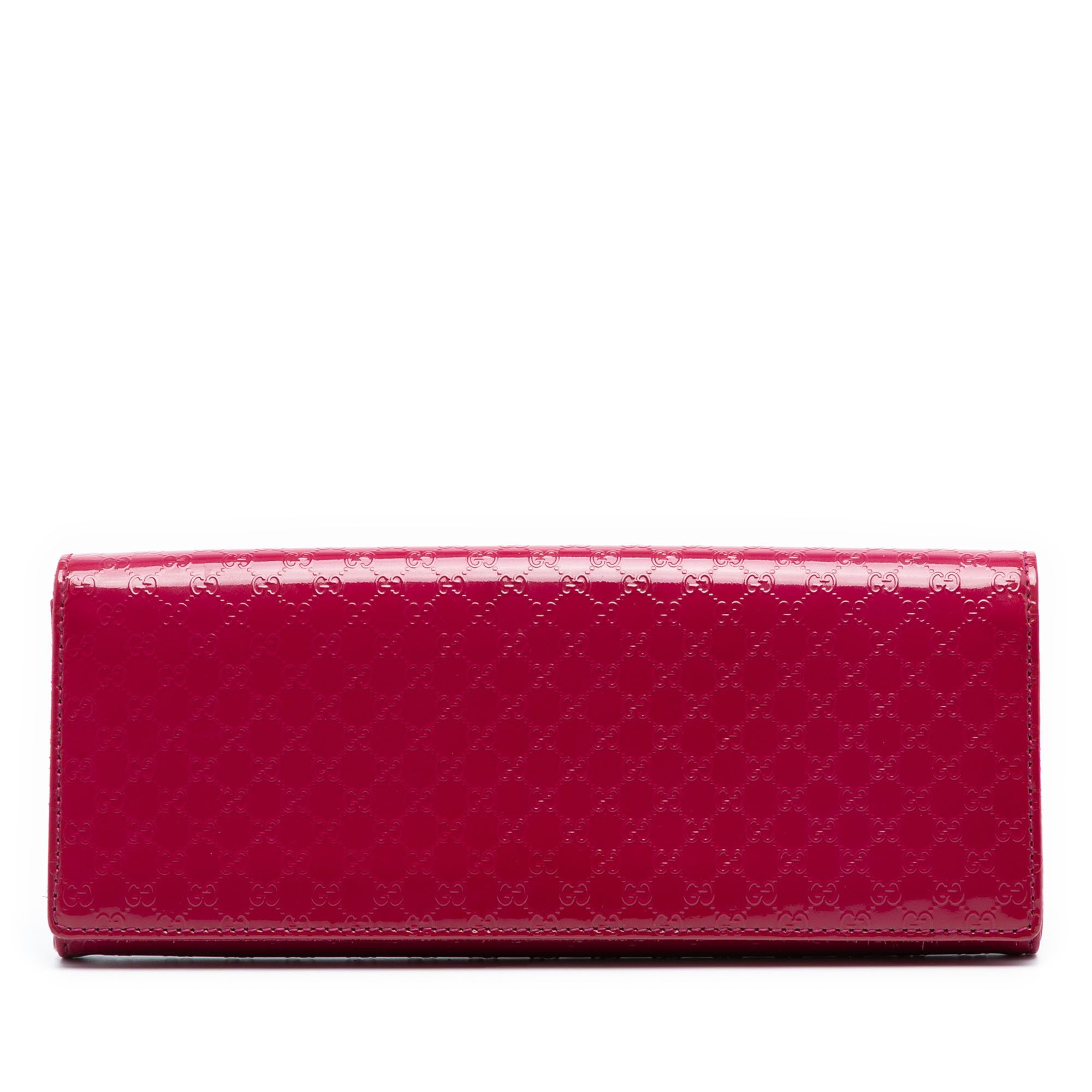 Gucci Gucci Microguccissima Patent Broadway Clutch Size ONE SIZE - 1 Thumbnail