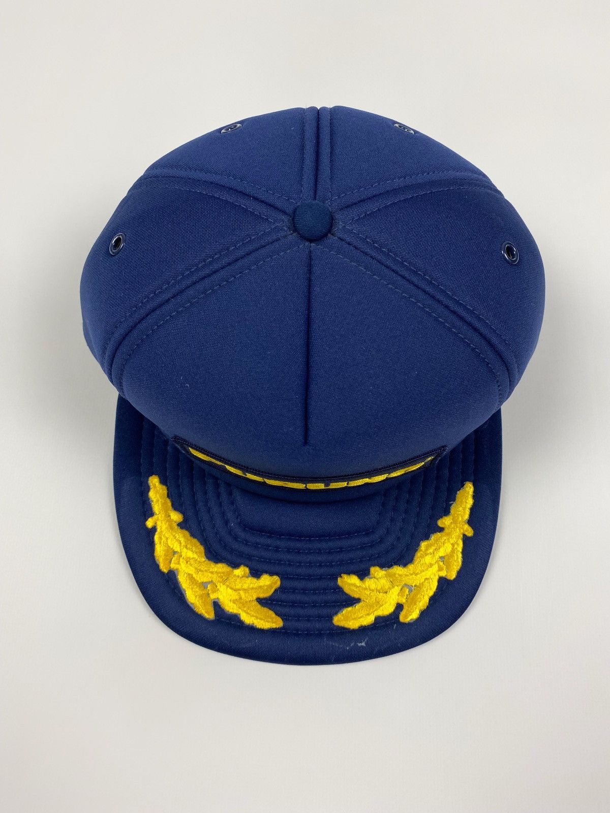 Vintage 1980’s Vintage Furuno Embroidered Foam Snap Back Hat Size ONE SIZE - 3 Thumbnail
